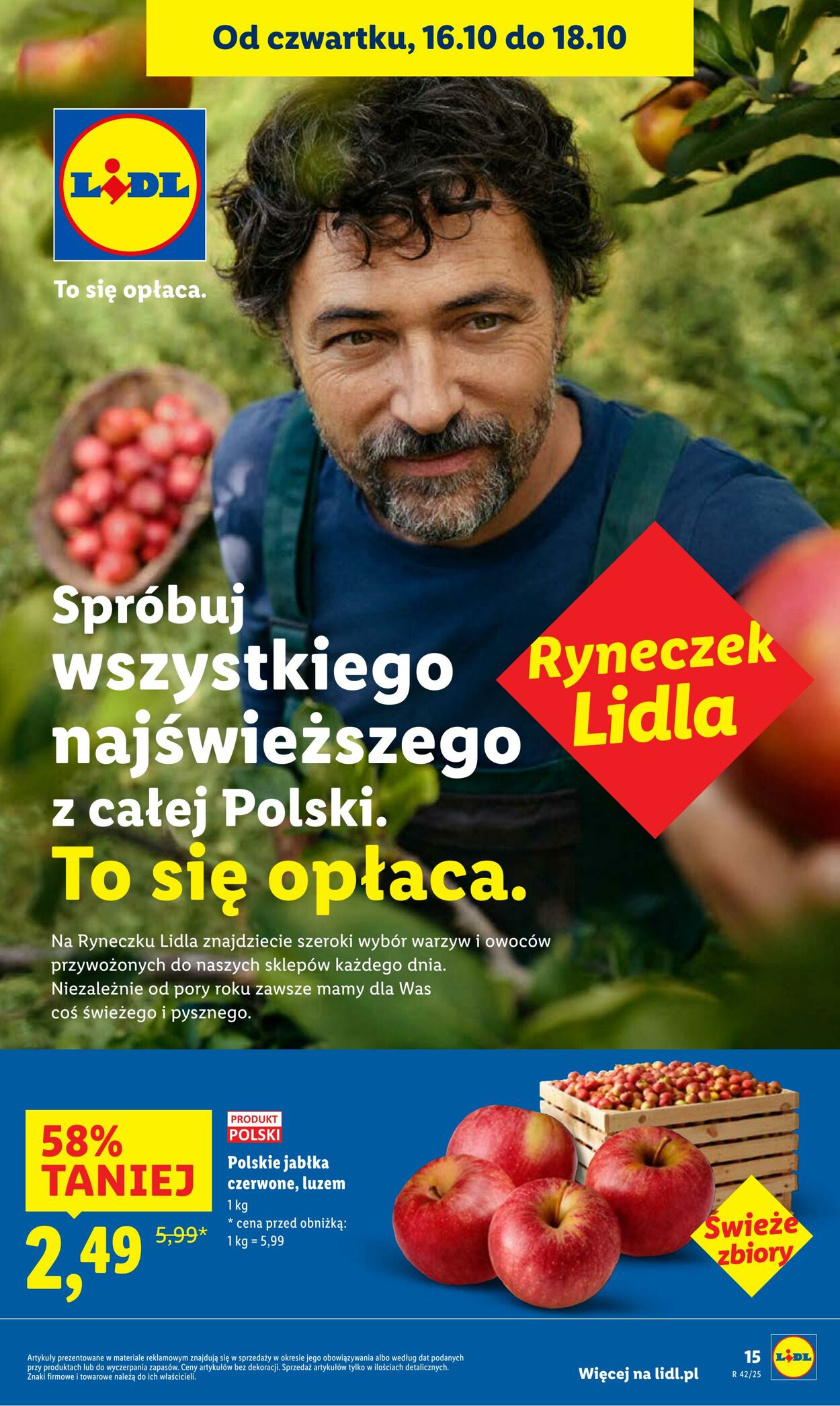 Gazetka Lidl 16.10.2025 - 18.10.2025