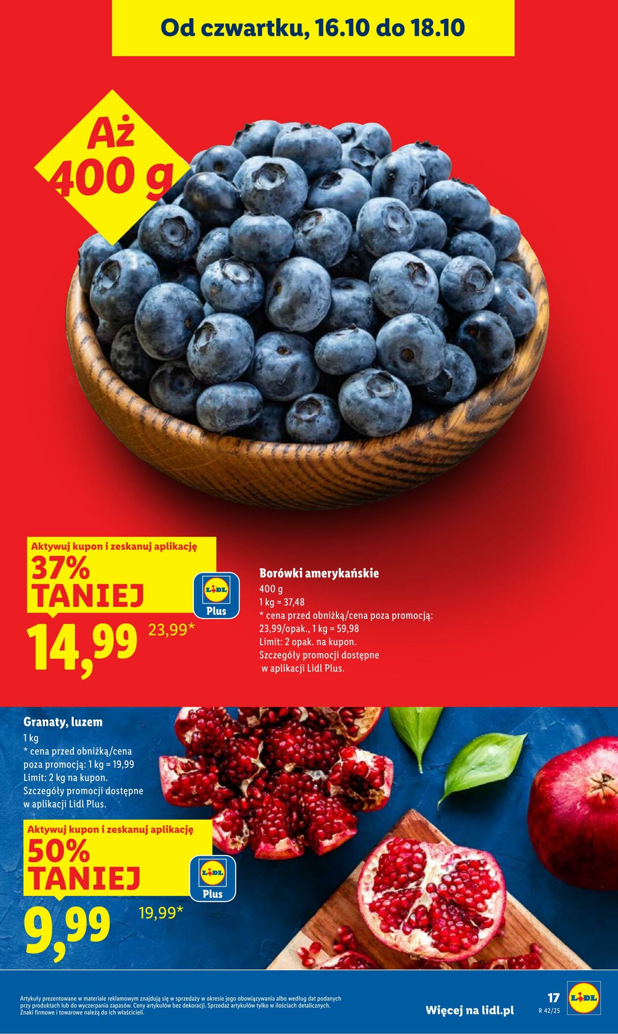 Gazetka Lidl 16.10.2025 - 18.10.2025