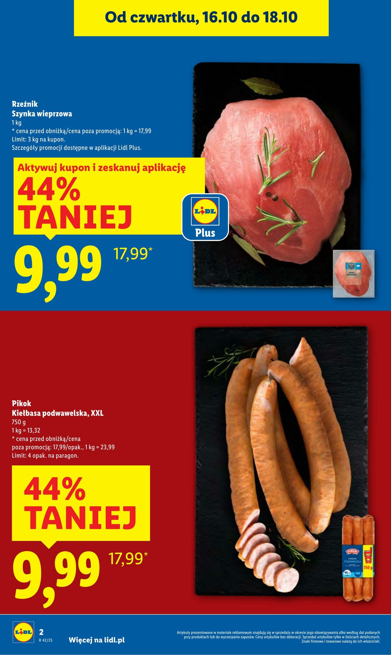 Gazetka Lidl 16.10.2025 - 18.10.2025