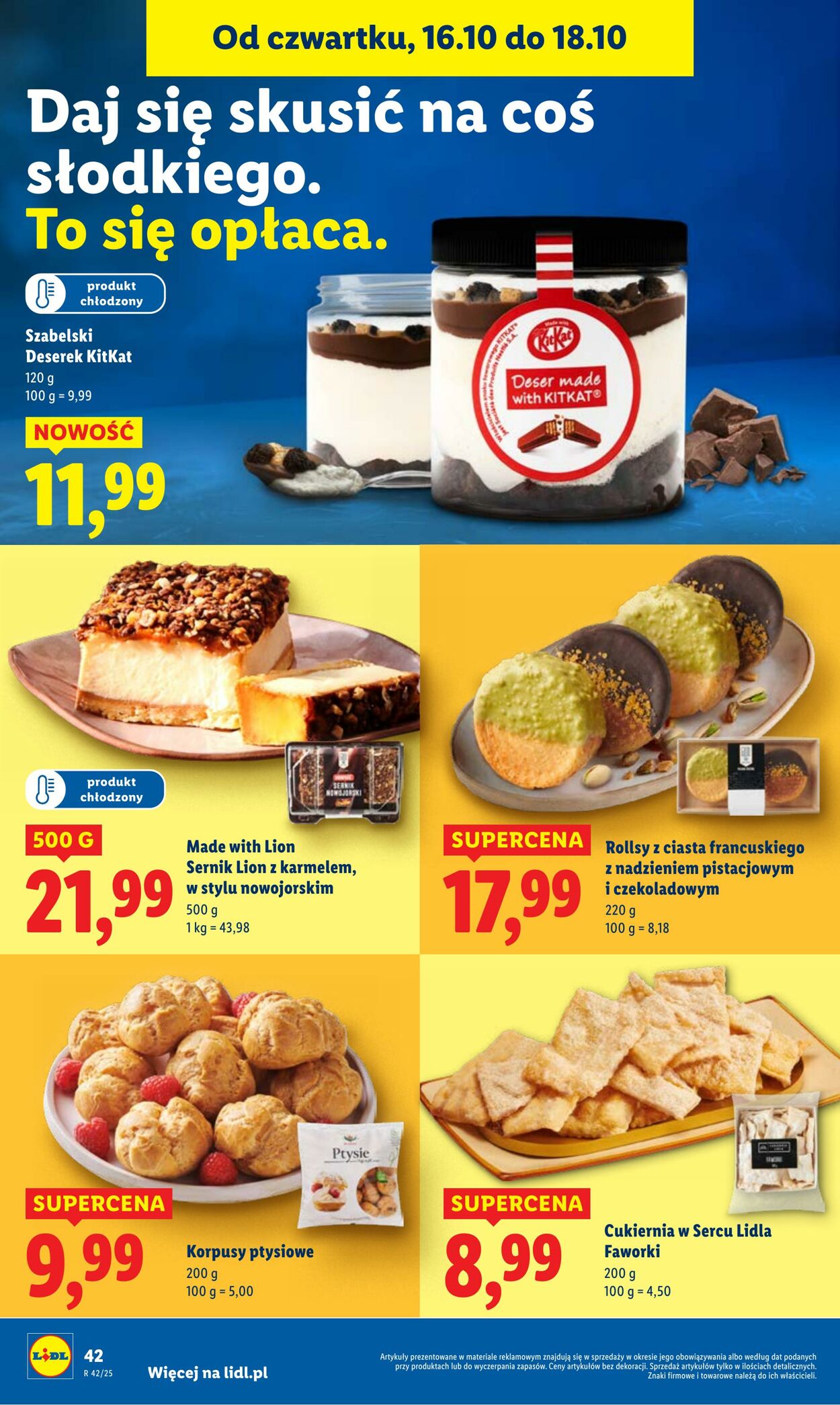 Gazetka Lidl 16.10.2025 - 18.10.2025
