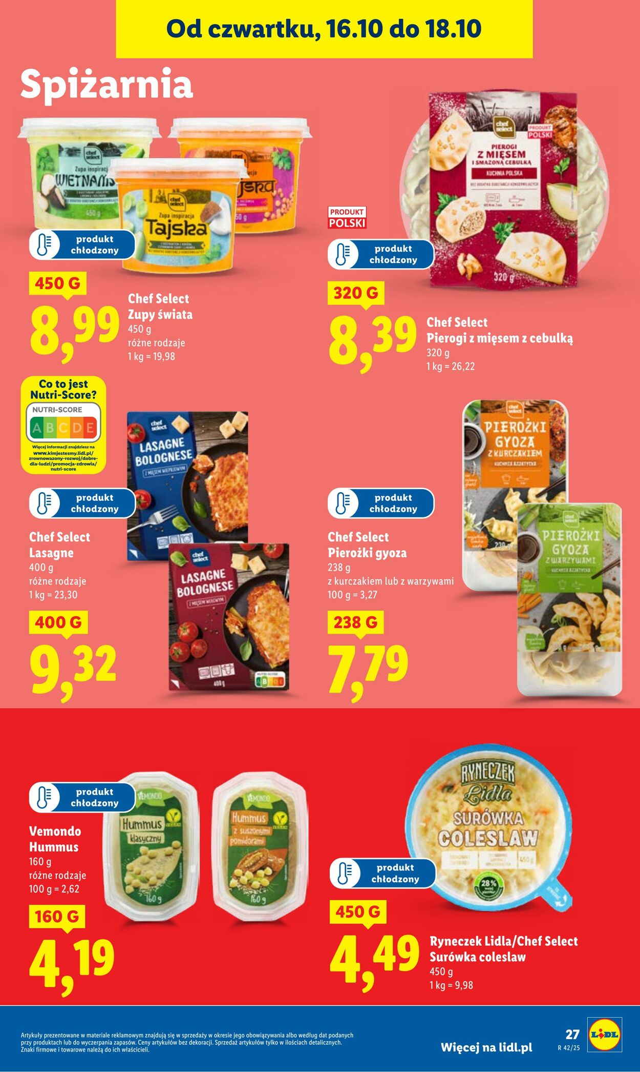 Gazetka Lidl 16.10.2025 - 18.10.2025