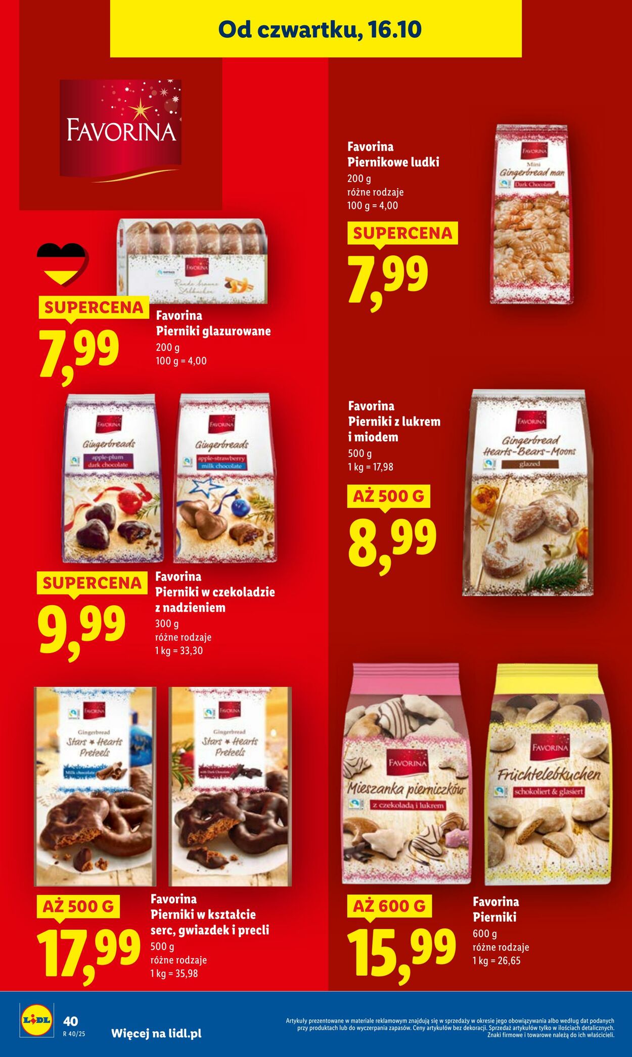 Gazetka Lidl 16.10.2025 - 18.10.2025