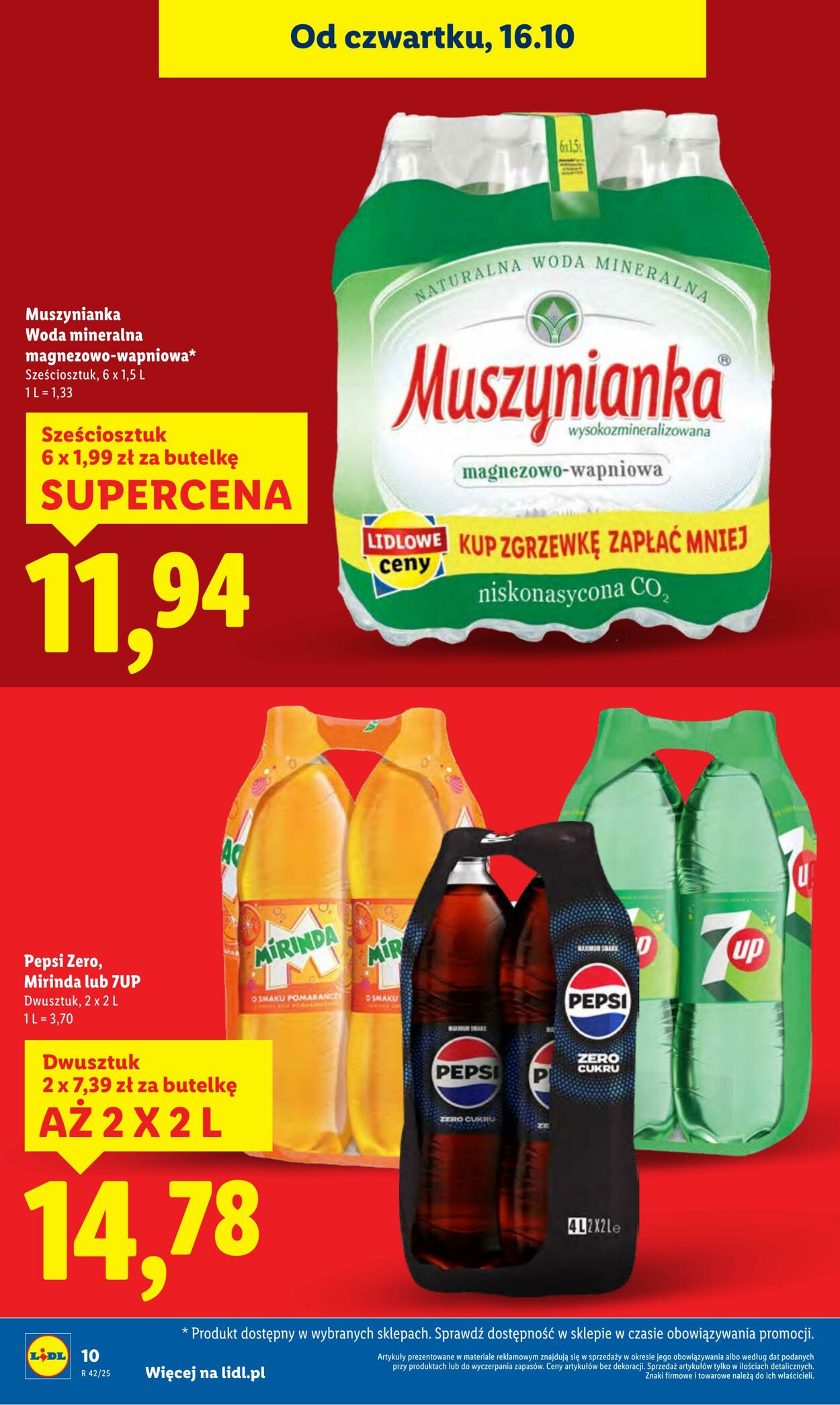 Gazetka Lidl 16.10.2025 - 18.10.2025