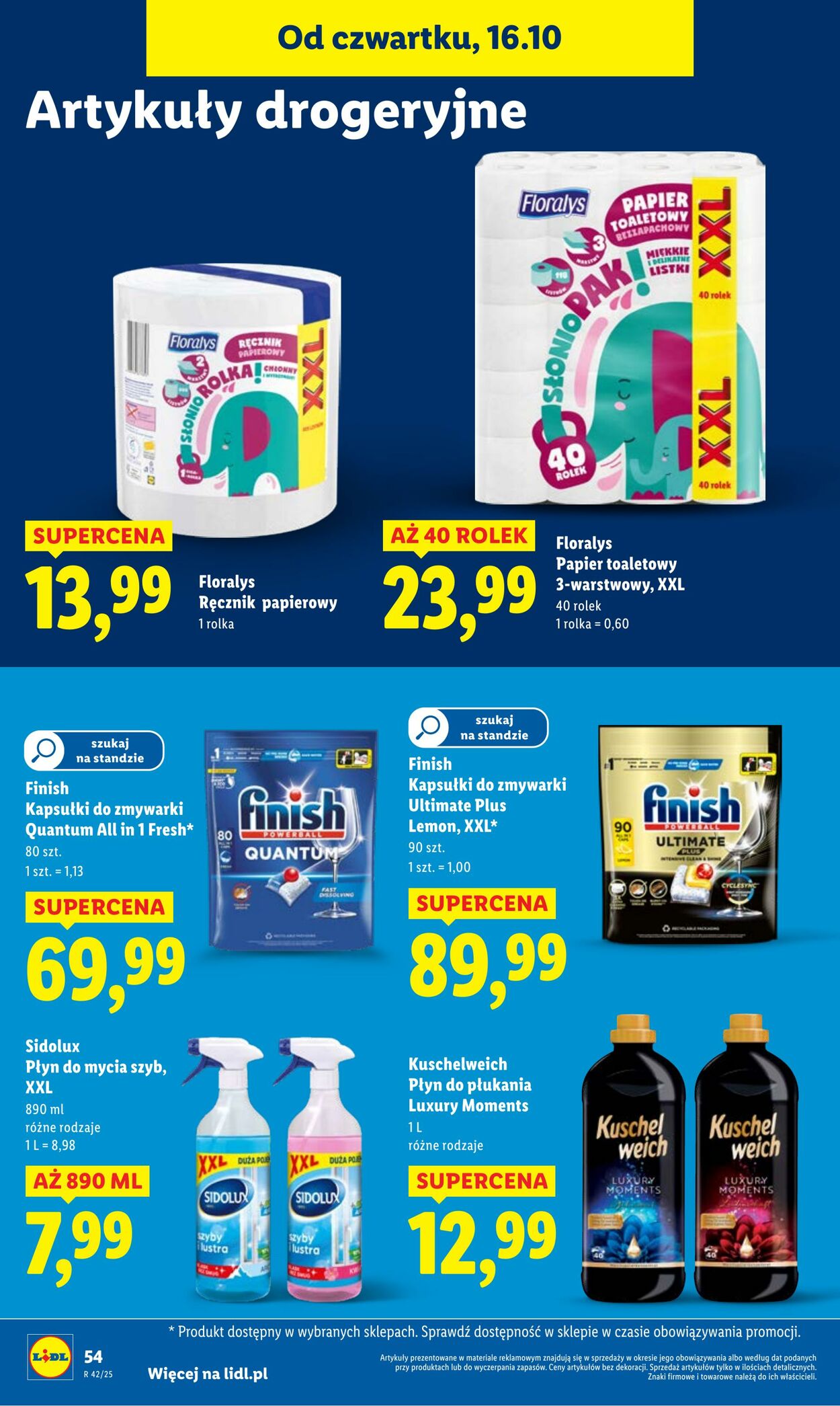 Gazetka Lidl 16.10.2025 - 18.10.2025
