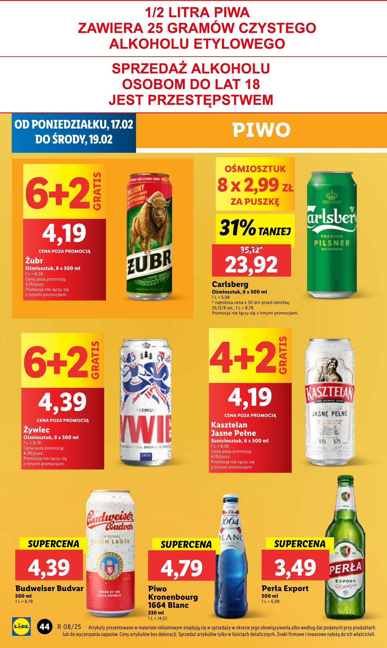 Gazetka Lidl 17.02.2025 - 19.02.2025