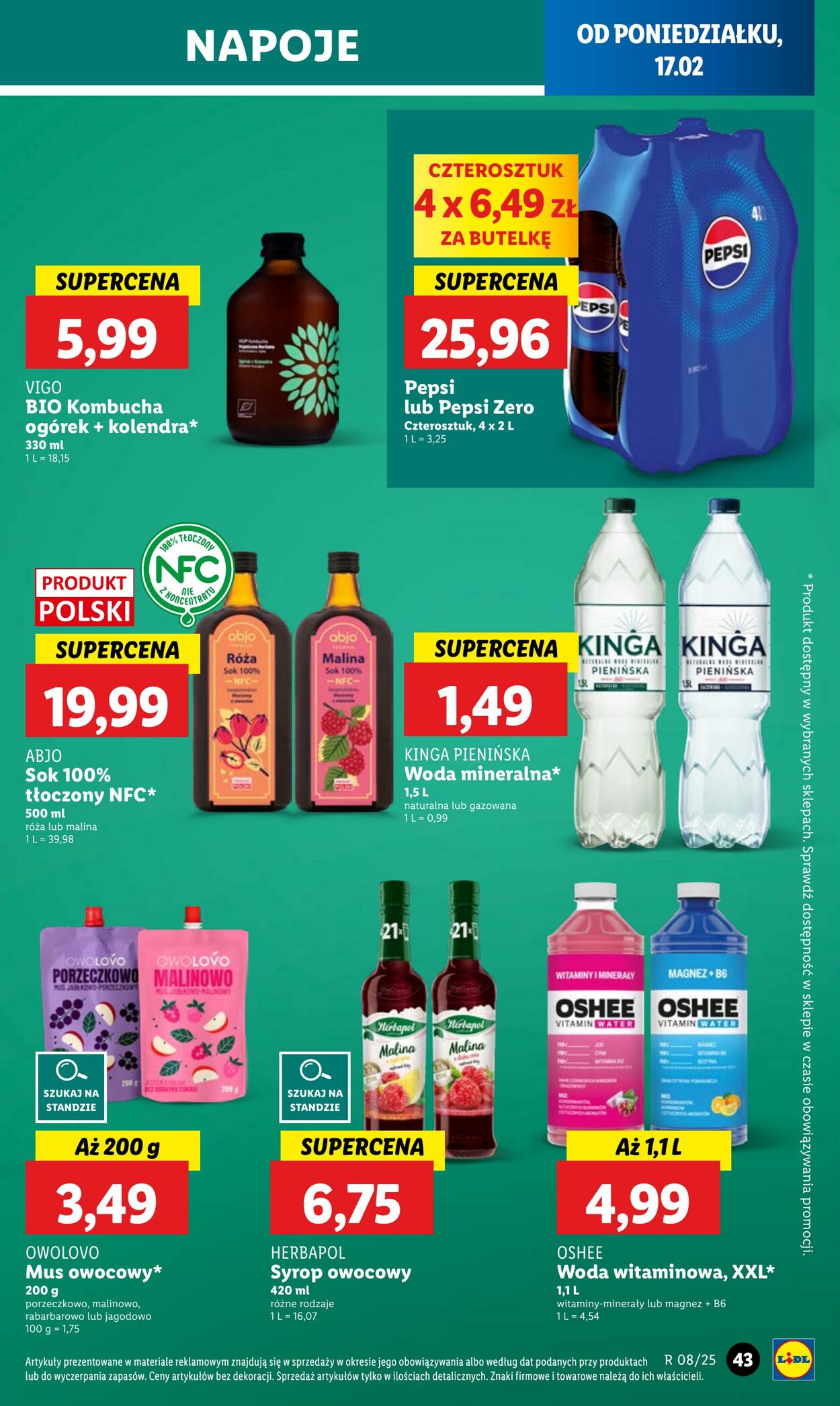 Gazetka Lidl 17.02.2025 - 19.02.2025