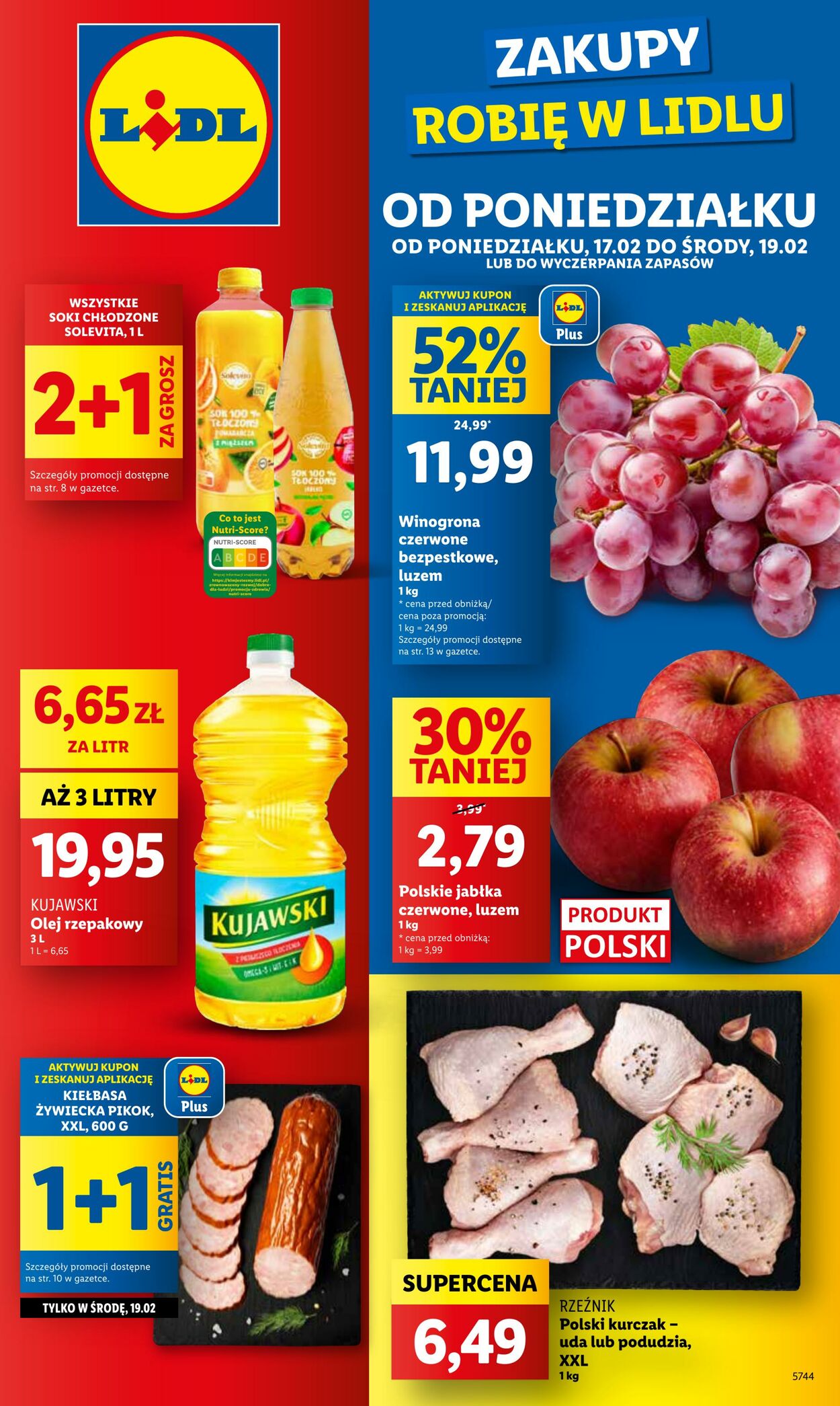 Gazetka Lidl - OFERTA WAŻNA OD 17.02 DO 19.02 17 lut, 2025 - 19 lut, 2025