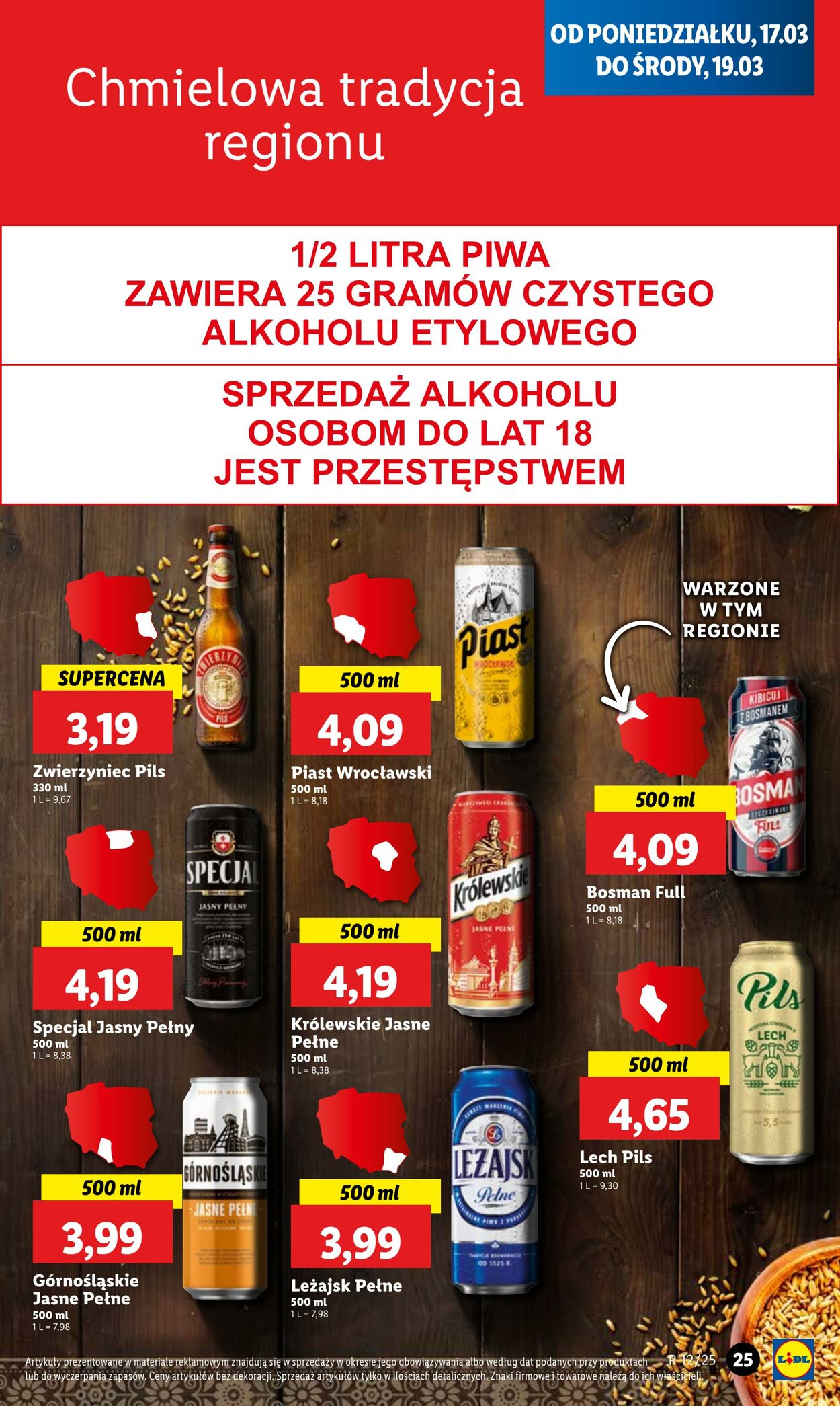 Gazetka Lidl 17.03.2025 - 19.03.2025