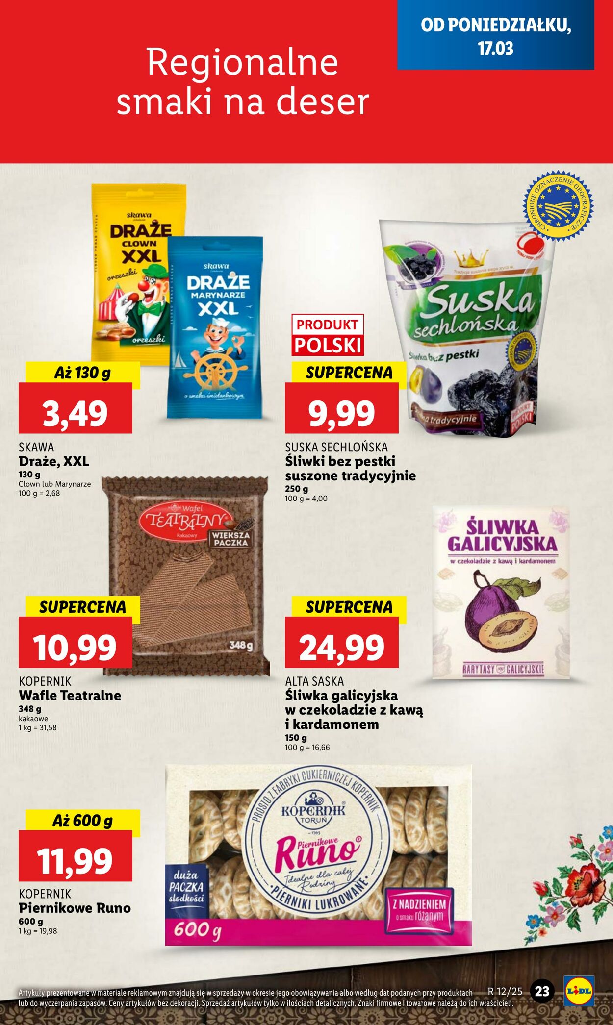 Gazetka Lidl 17.03.2025 - 19.03.2025