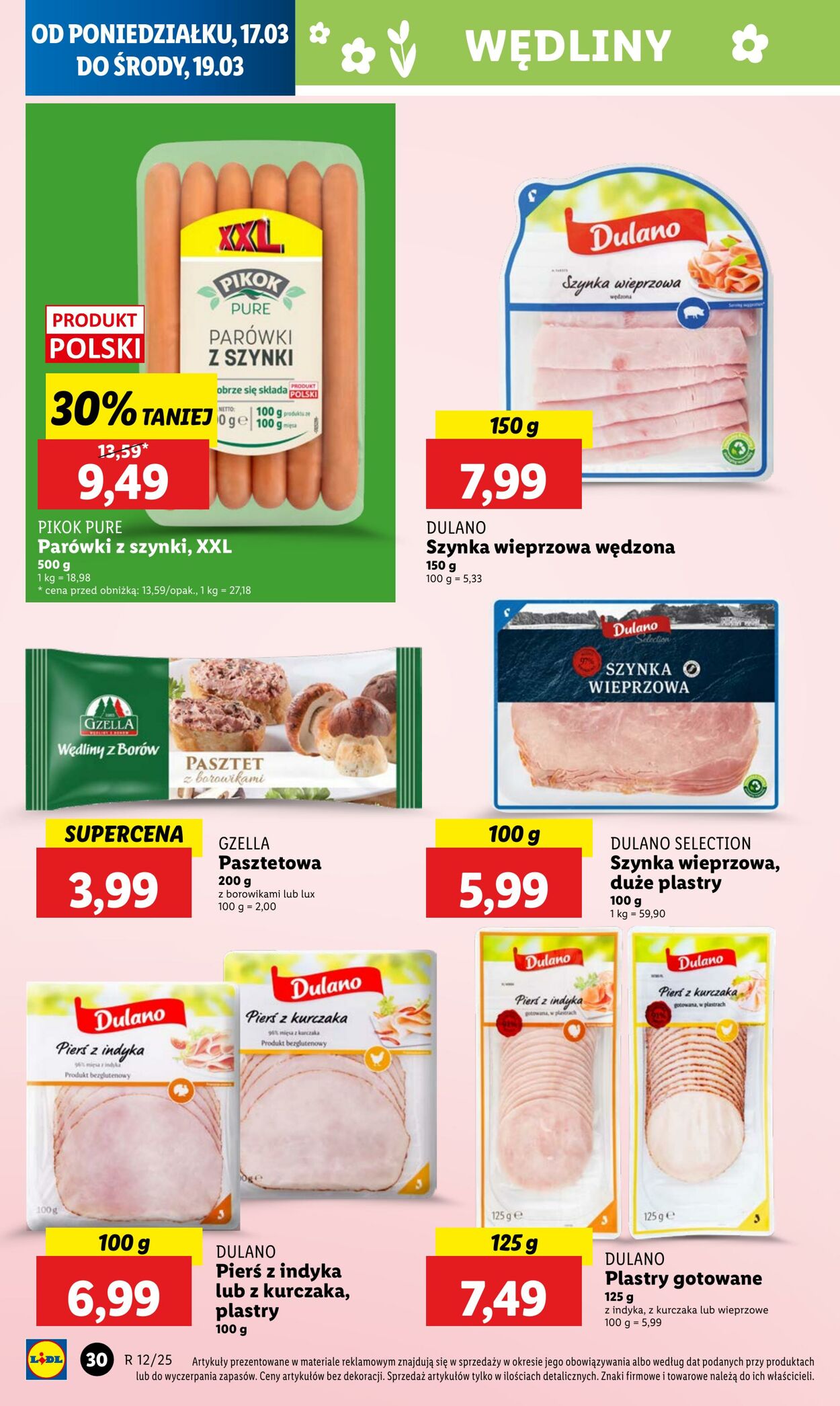 Gazetka Lidl 17.03.2025 - 19.03.2025