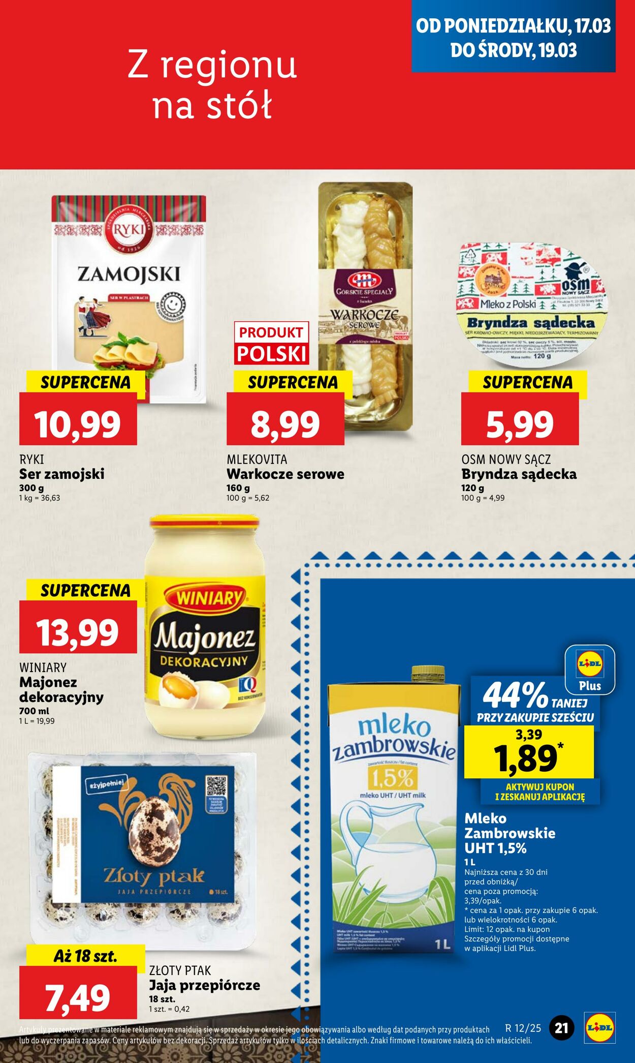 Gazetka Lidl 17.03.2025 - 19.03.2025