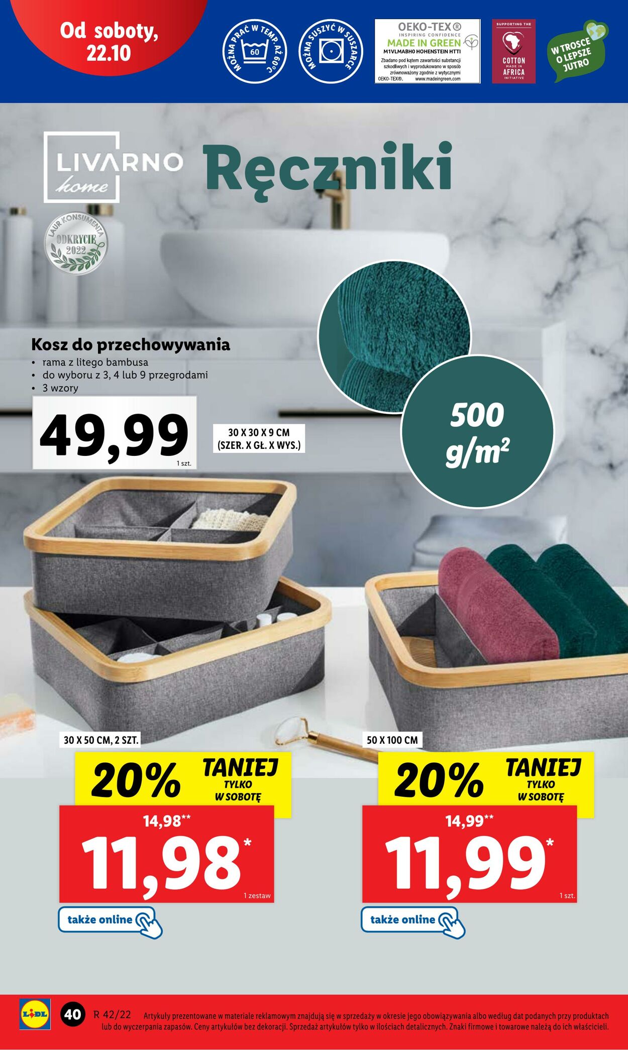 Gazetka Lidl 17.10.2022 - 22.10.2022