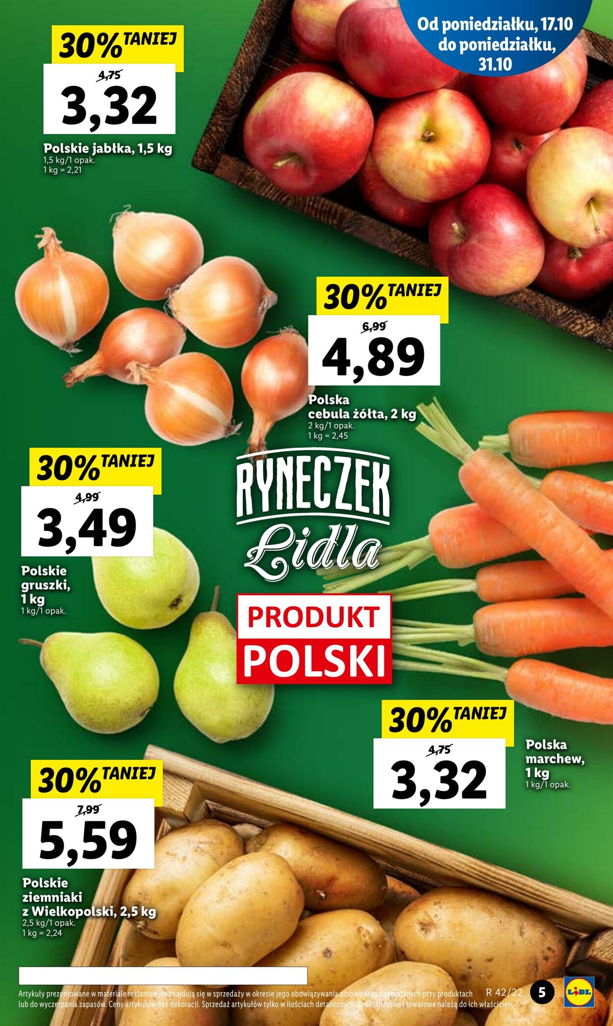 Gazetka Lidl 17.10.2022 - 19.10.2022