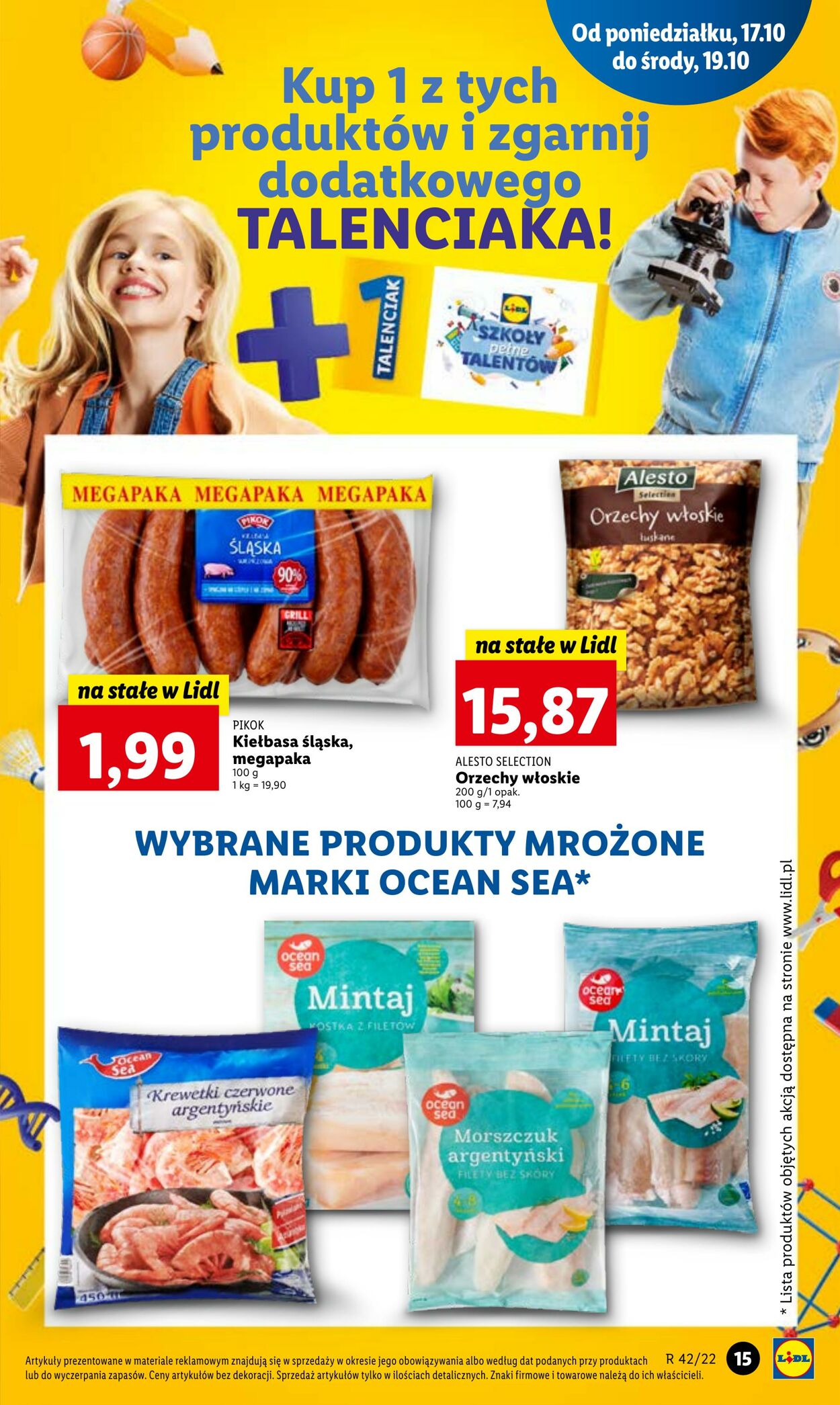 Gazetka Lidl 17.10.2022 - 19.10.2022