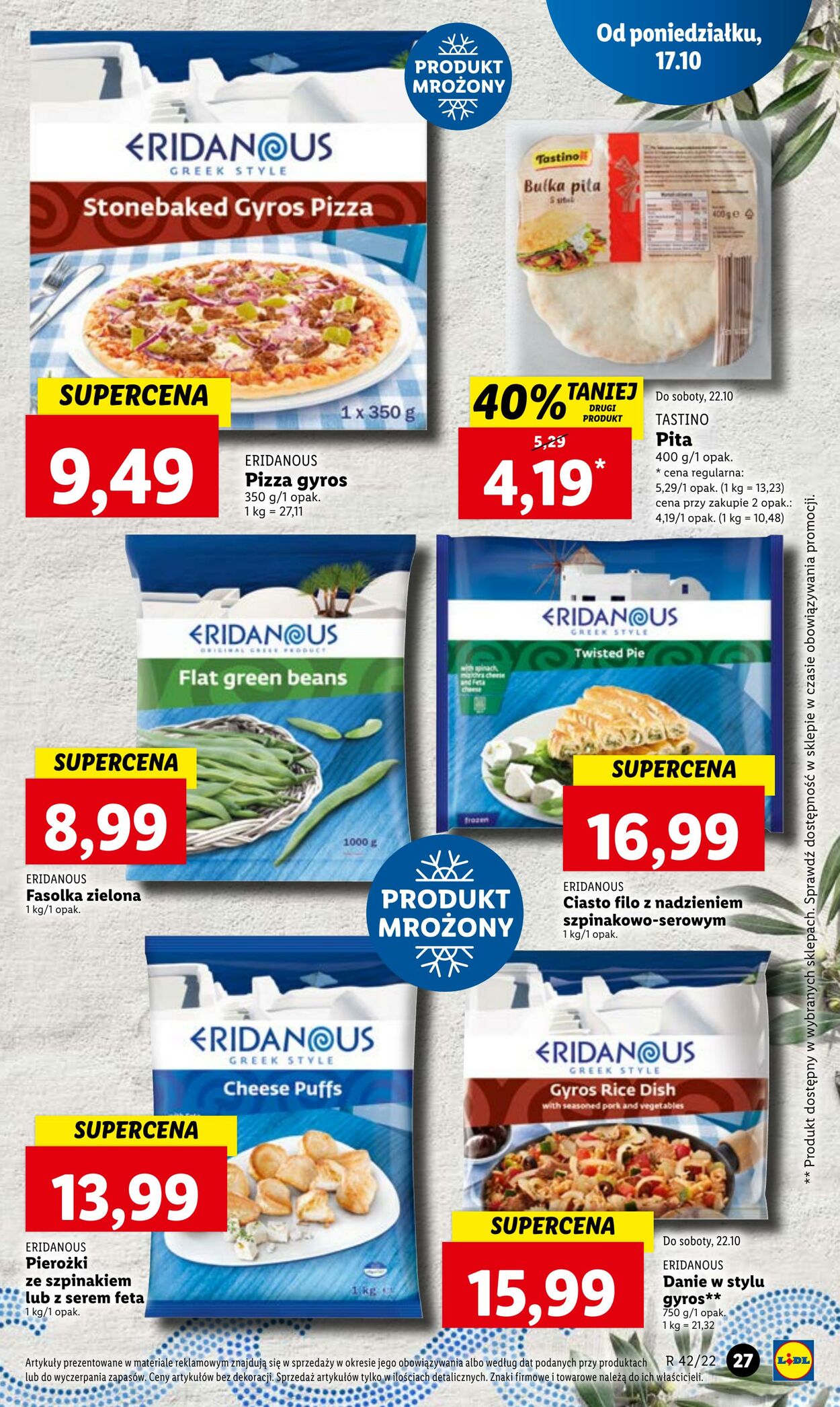 Gazetka Lidl 17.10.2022 - 19.10.2022