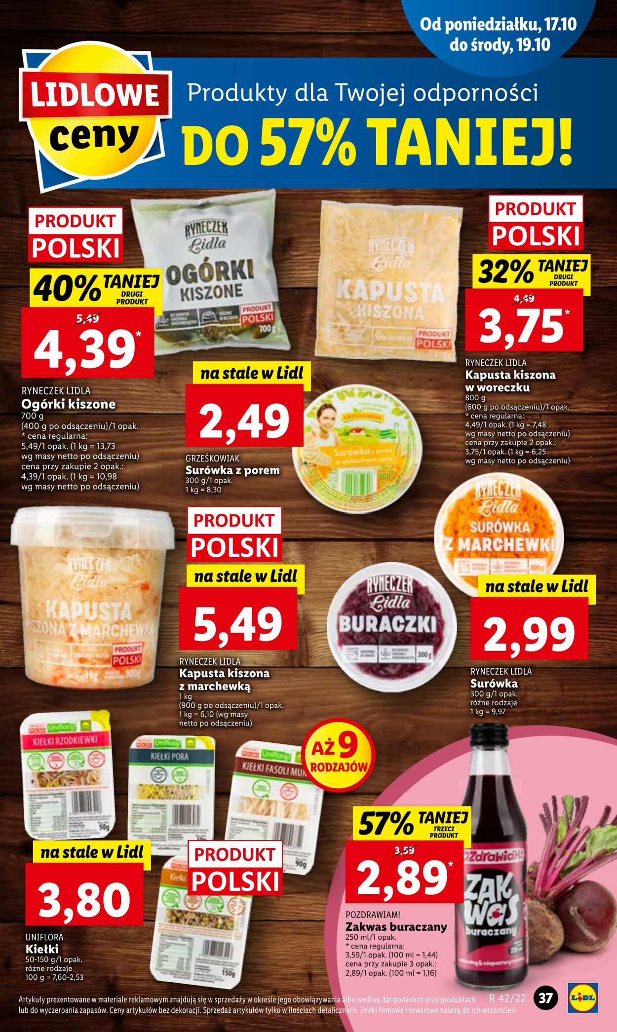 Gazetka Lidl 17.10.2022 - 19.10.2022