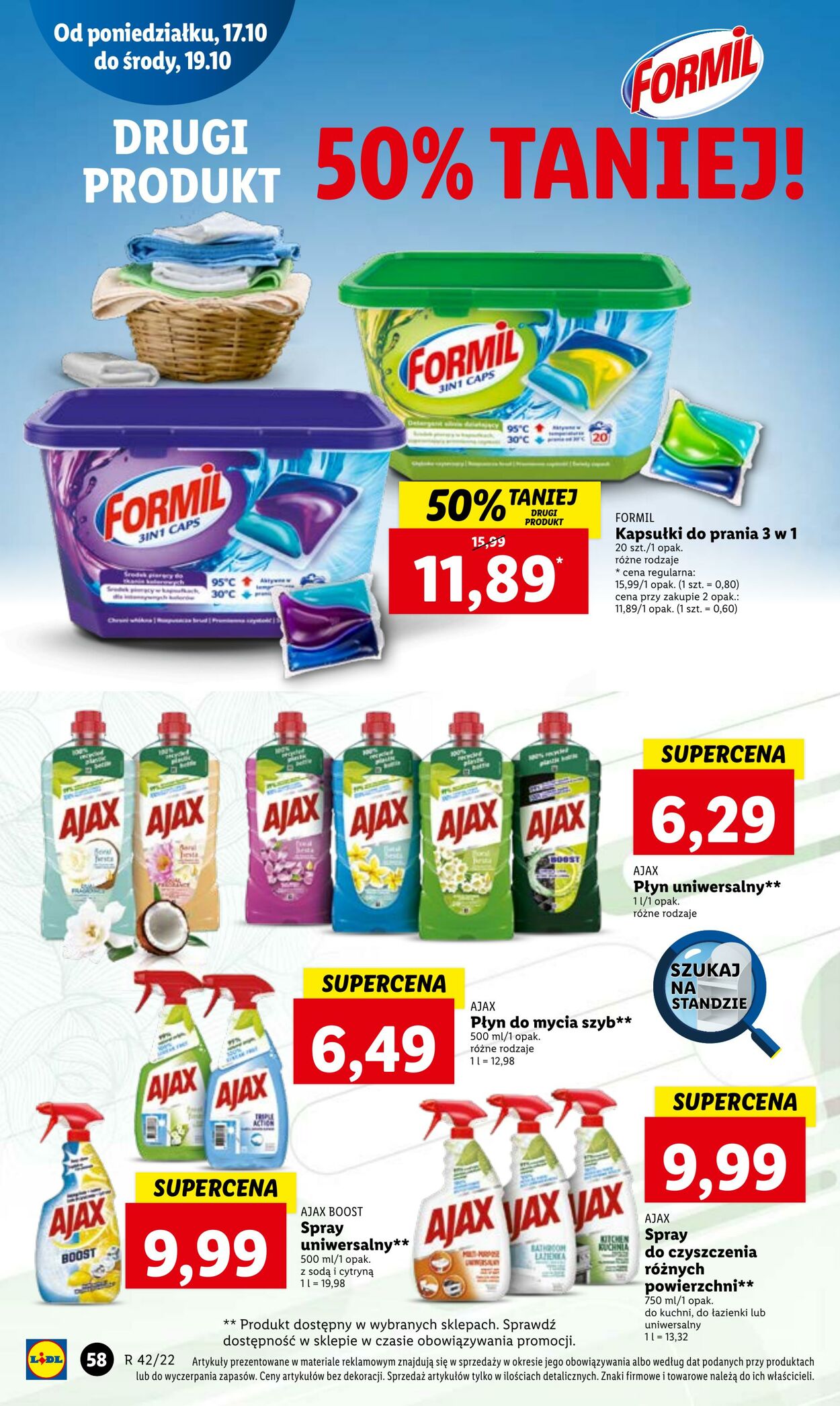 Gazetka Lidl 17.10.2022 - 19.10.2022