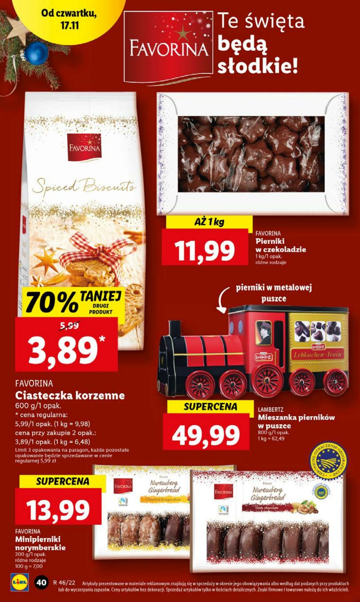 Gazetka Lidl 17.11.2022 - 19.11.2022