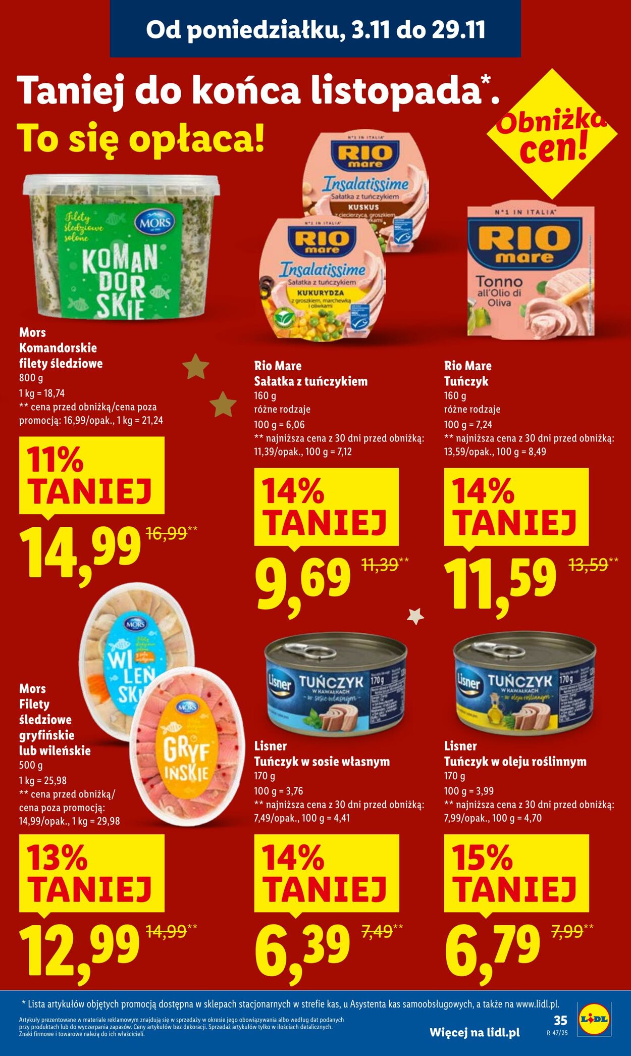 Gazetka Lidl 17.11.2025 - 19.11.2025
