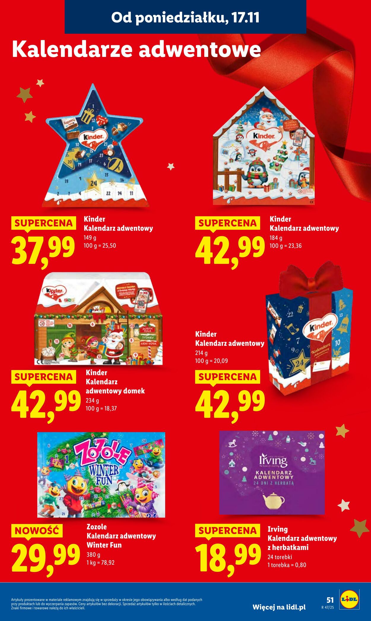 Gazetka Lidl 17.11.2025 - 19.11.2025