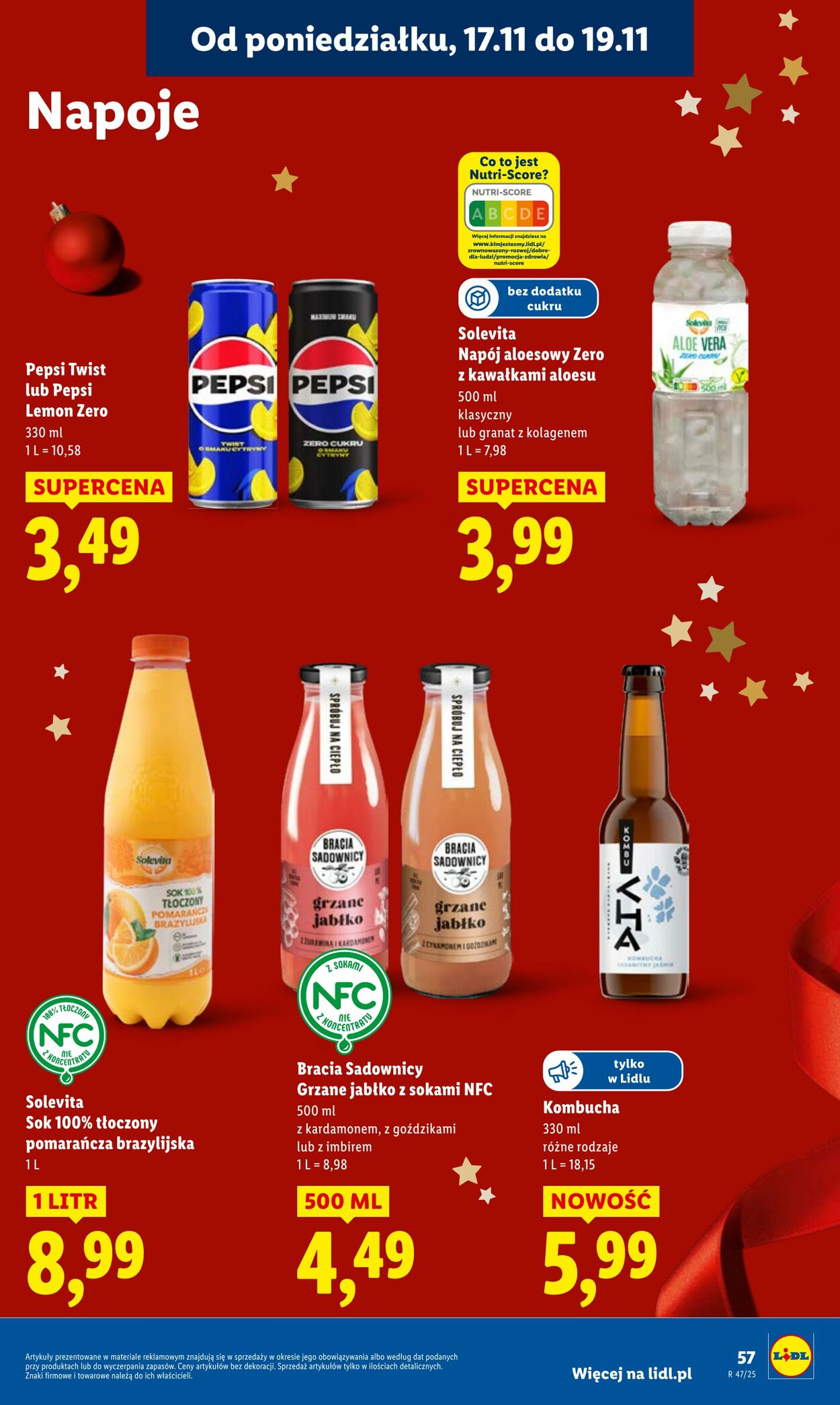 Gazetka Lidl 17.11.2025 - 19.11.2025