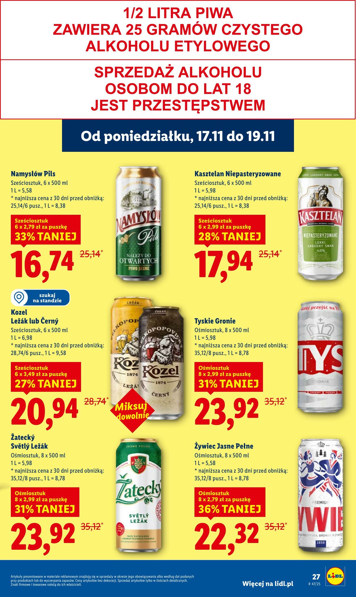 Gazetka Lidl 17.11.2025 - 19.11.2025