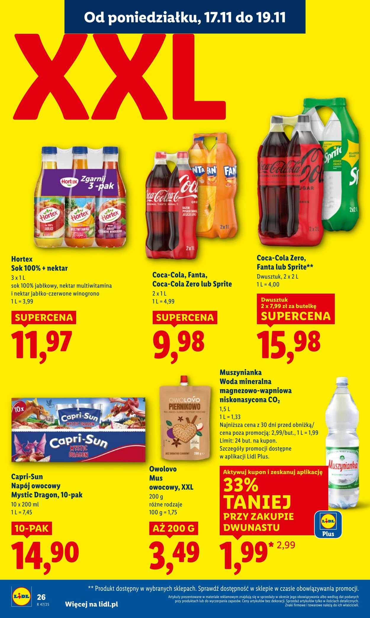 Gazetka Lidl 17.11.2025 - 19.11.2025