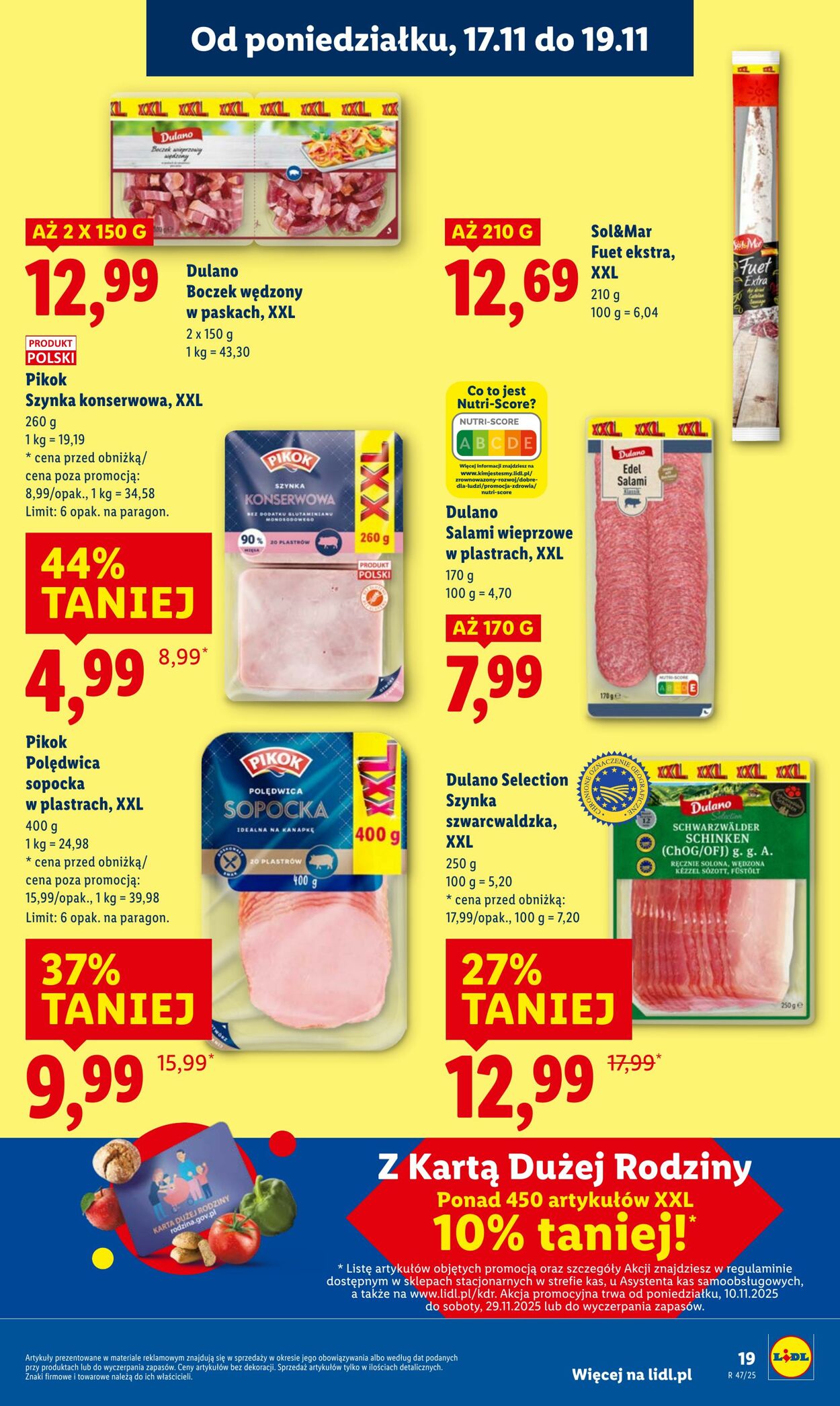 Gazetka Lidl 17.11.2025 - 19.11.2025