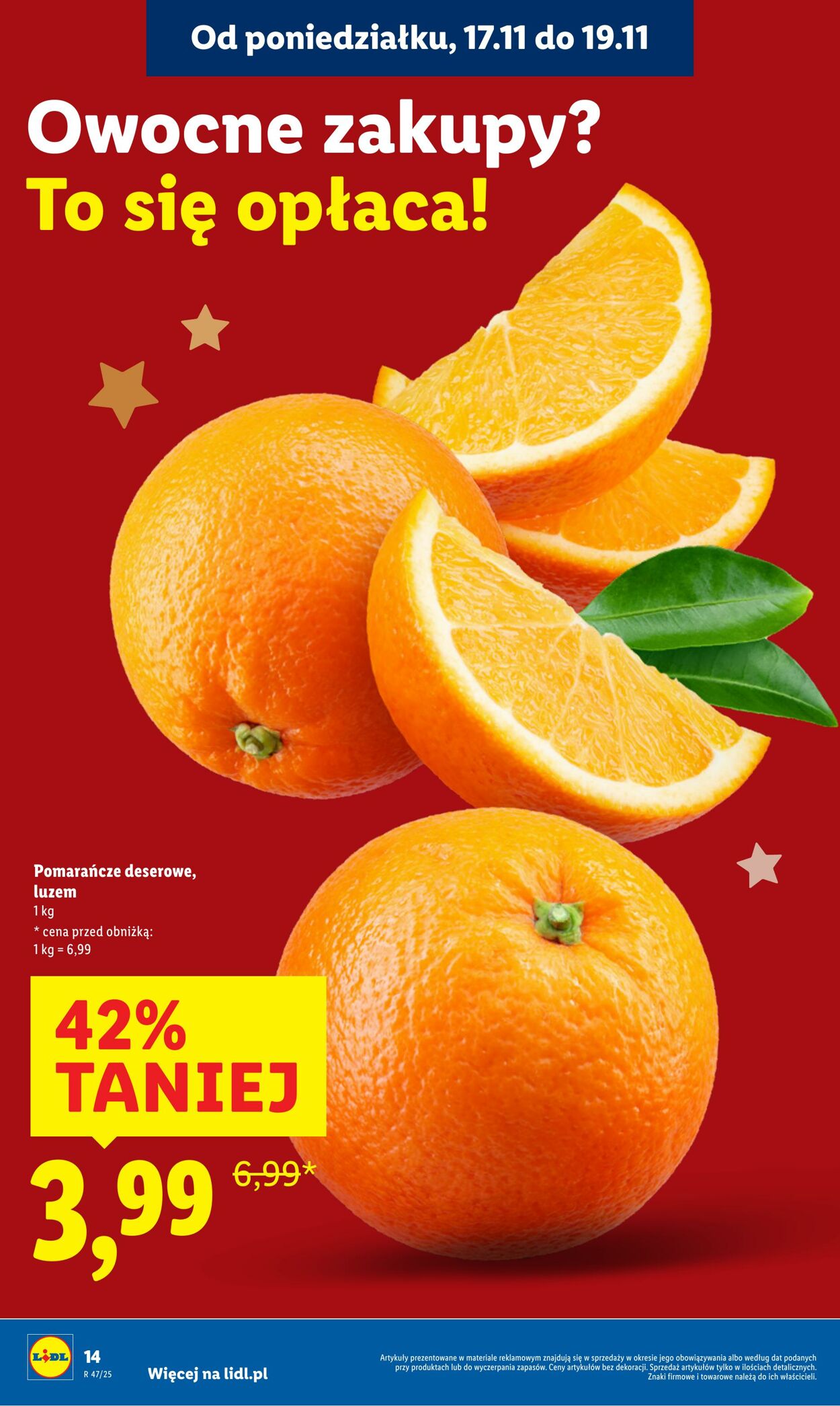 Gazetka Lidl 17.11.2025 - 19.11.2025
