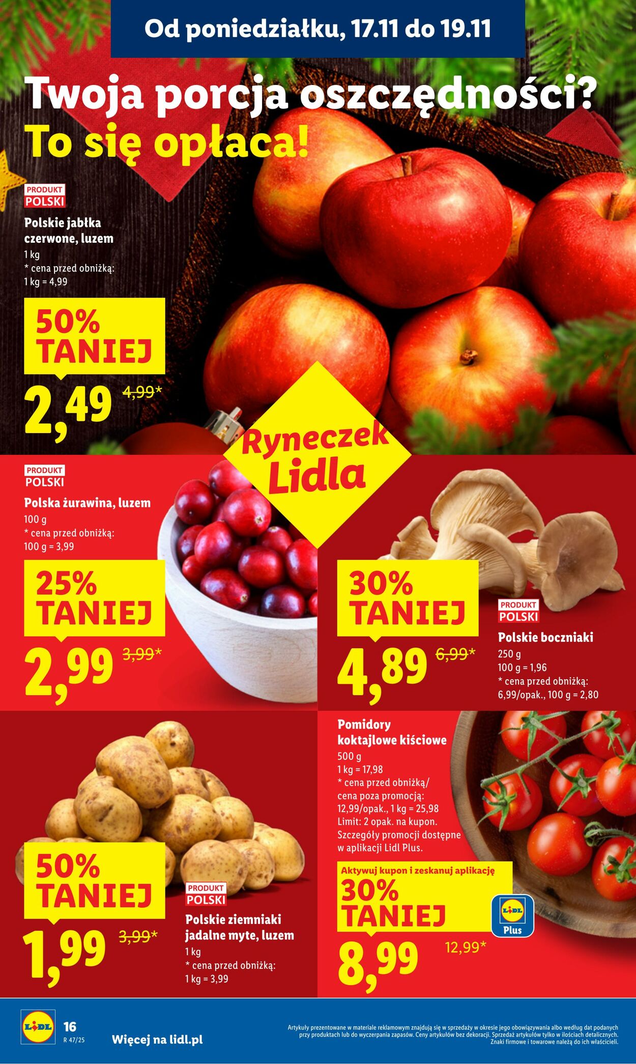 Gazetka Lidl 17.11.2025 - 19.11.2025