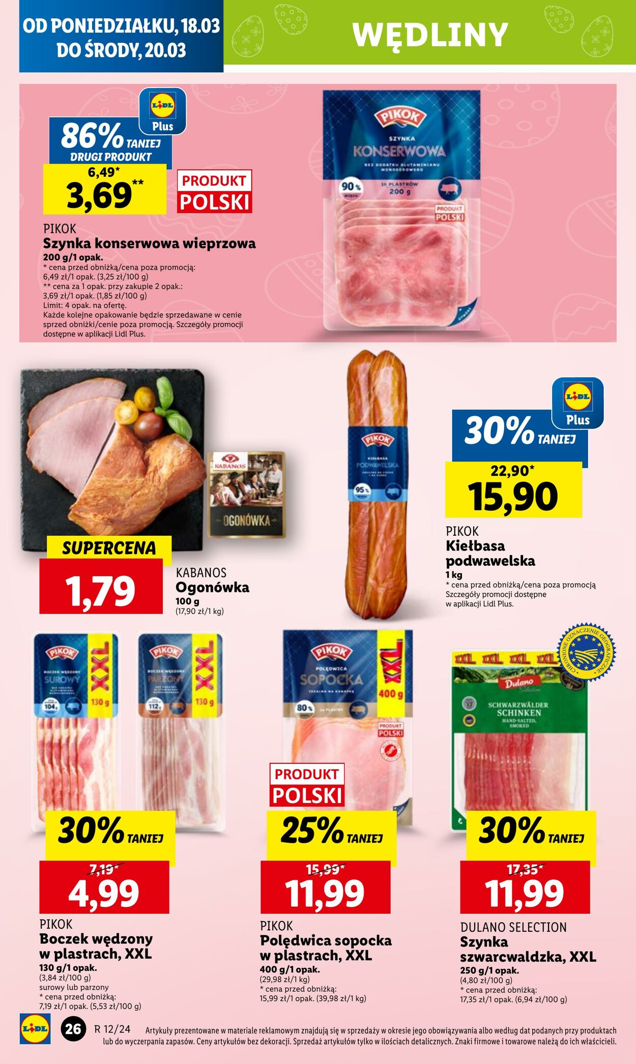 Gazetka Lidl 18.03.2024 - 20.03.2024