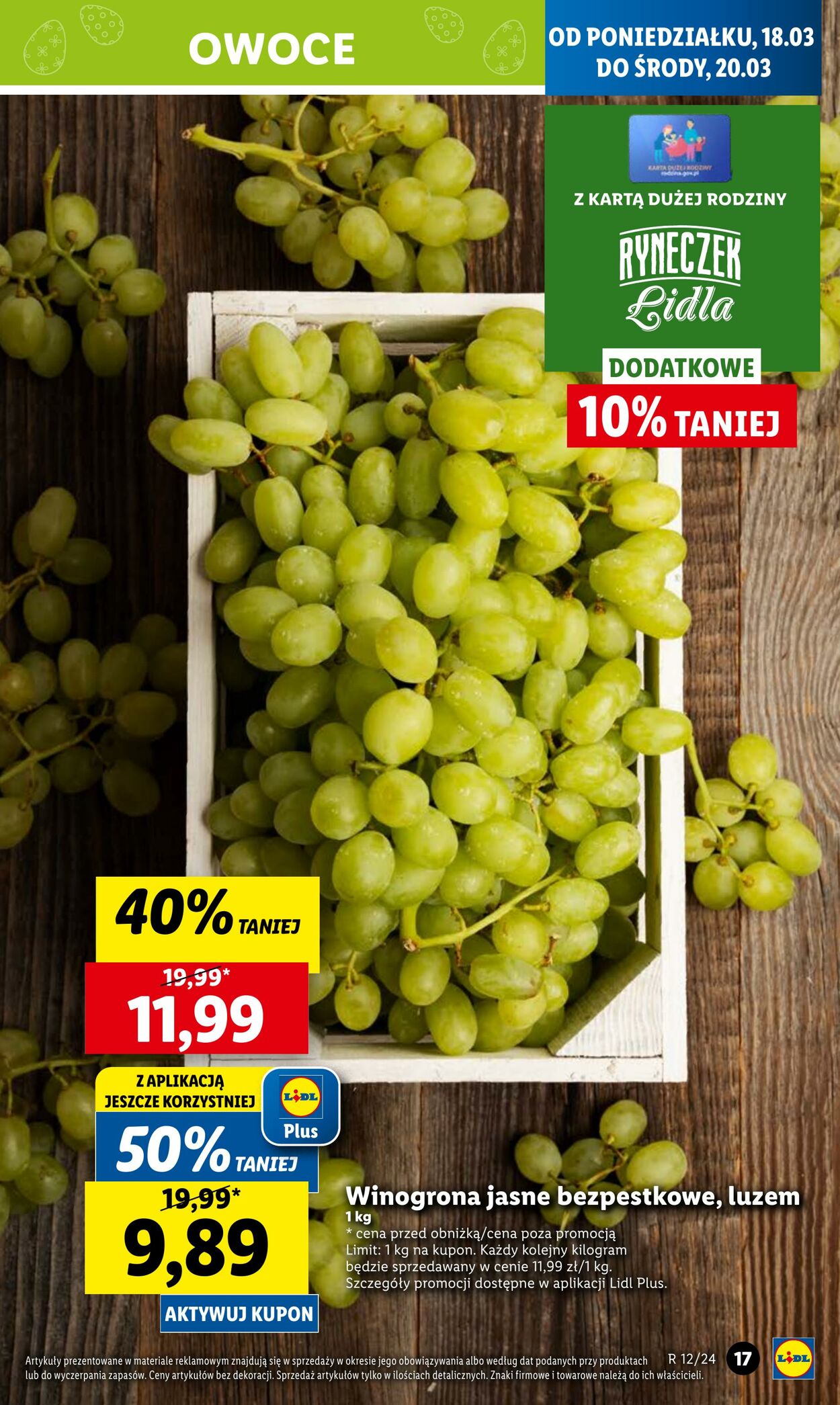 Gazetka Lidl 18.03.2024 - 20.03.2024