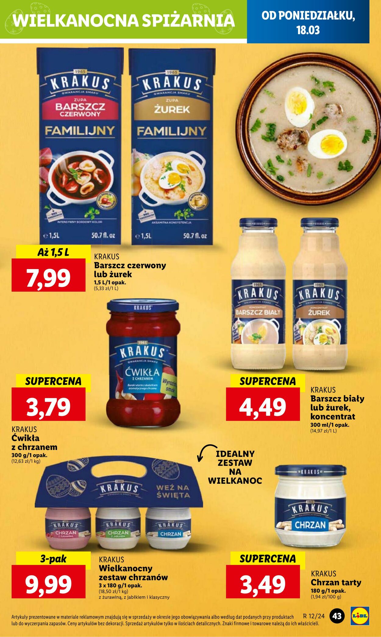 Gazetka Lidl 18.03.2024 - 20.03.2024