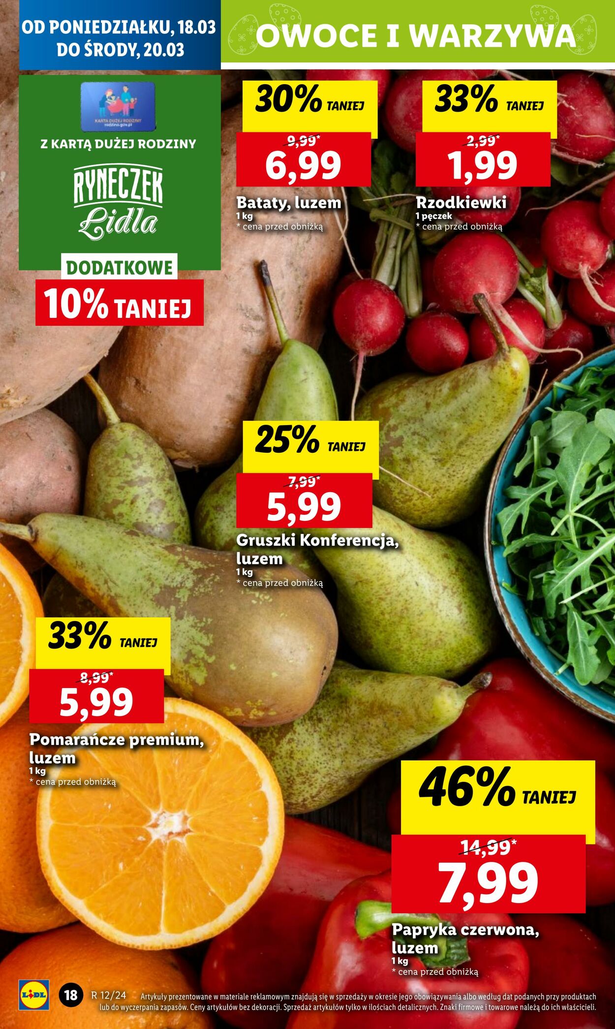 Gazetka Lidl 18.03.2024 - 20.03.2024