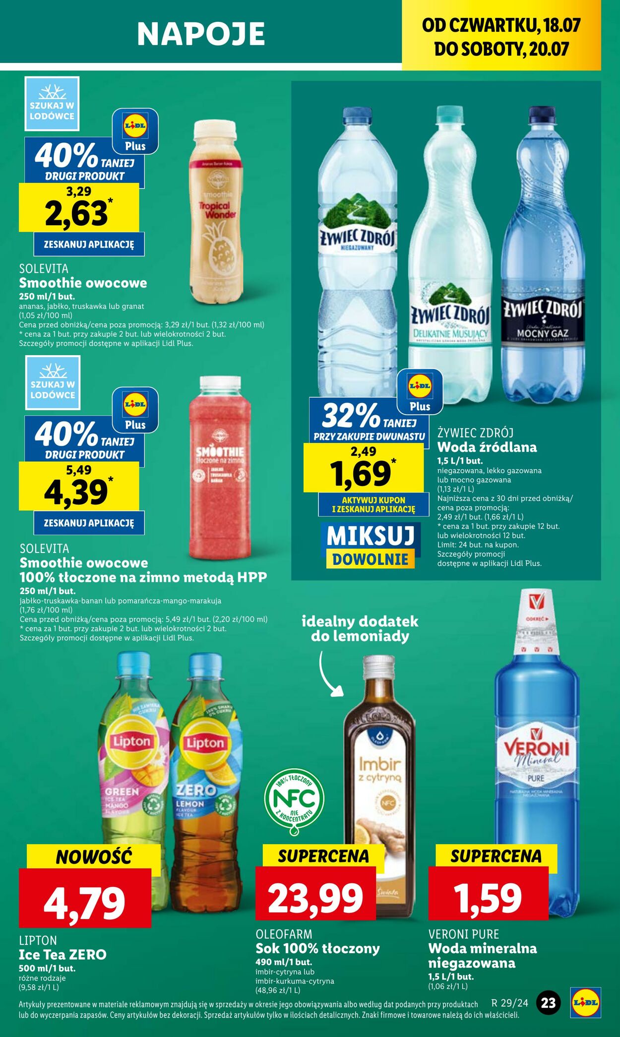 Gazetka Lidl 18.07.2024 - 20.07.2024