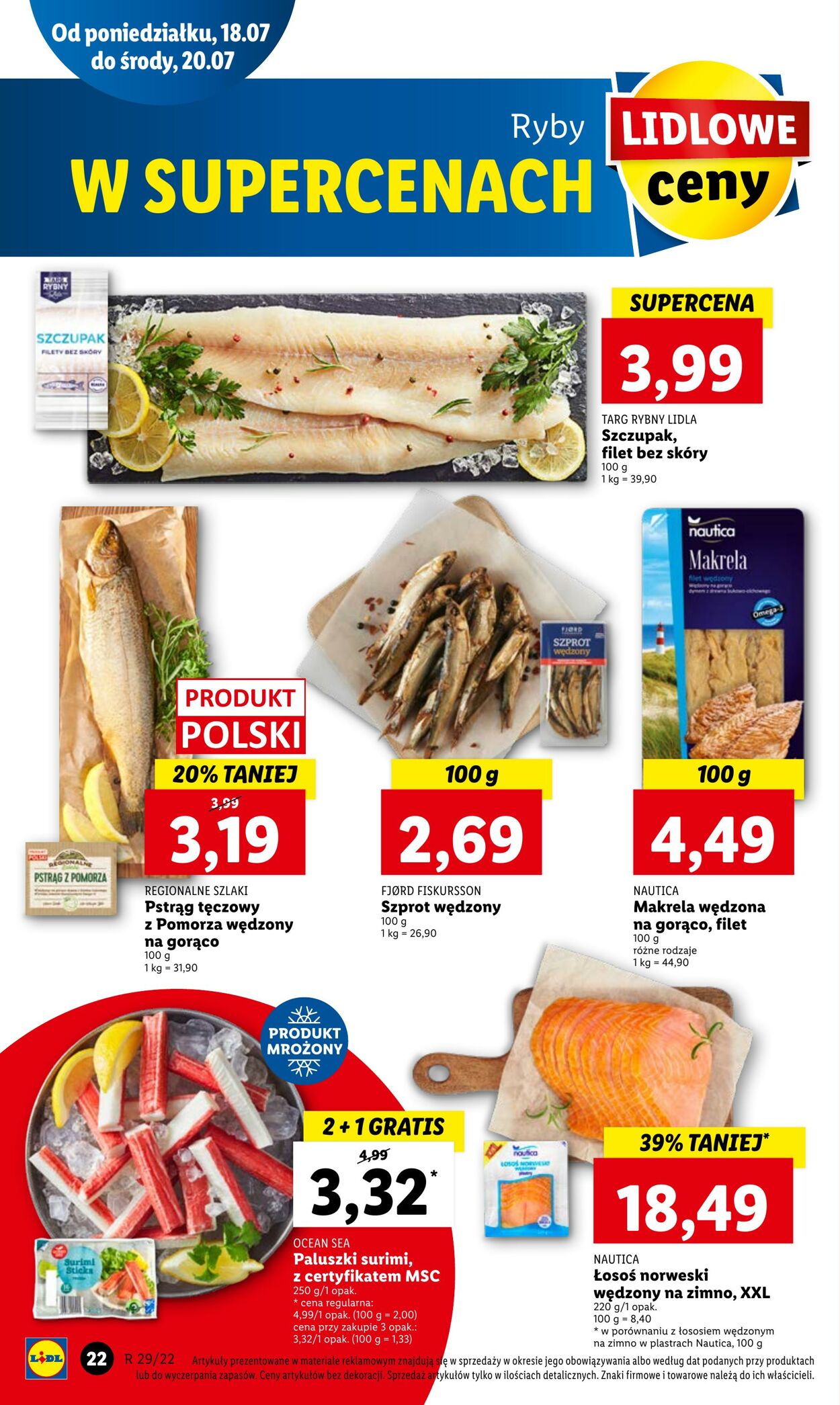 Gazetka Lidl 18.07.2022 - 20.07.2022