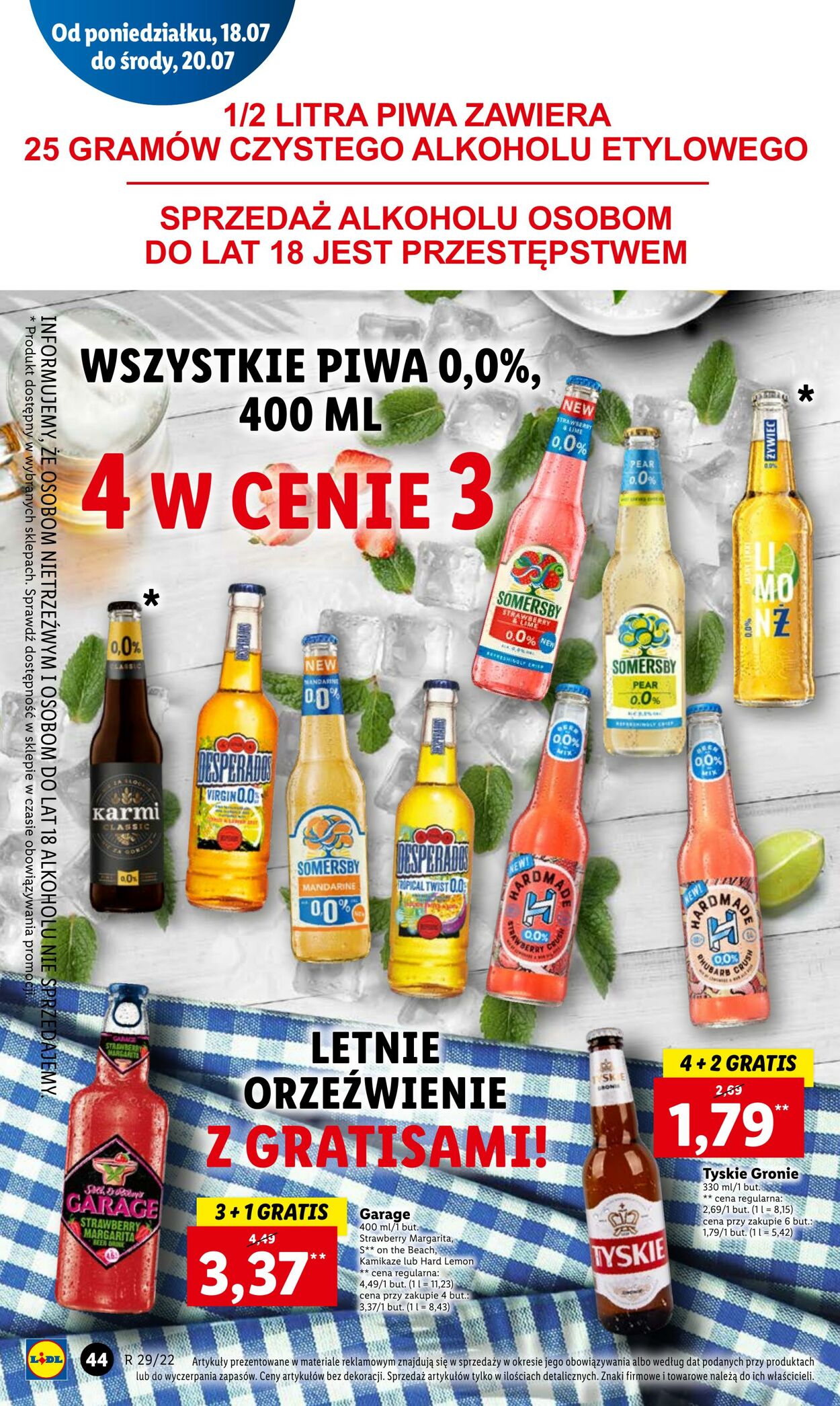 Gazetka Lidl 18.07.2022 - 20.07.2022