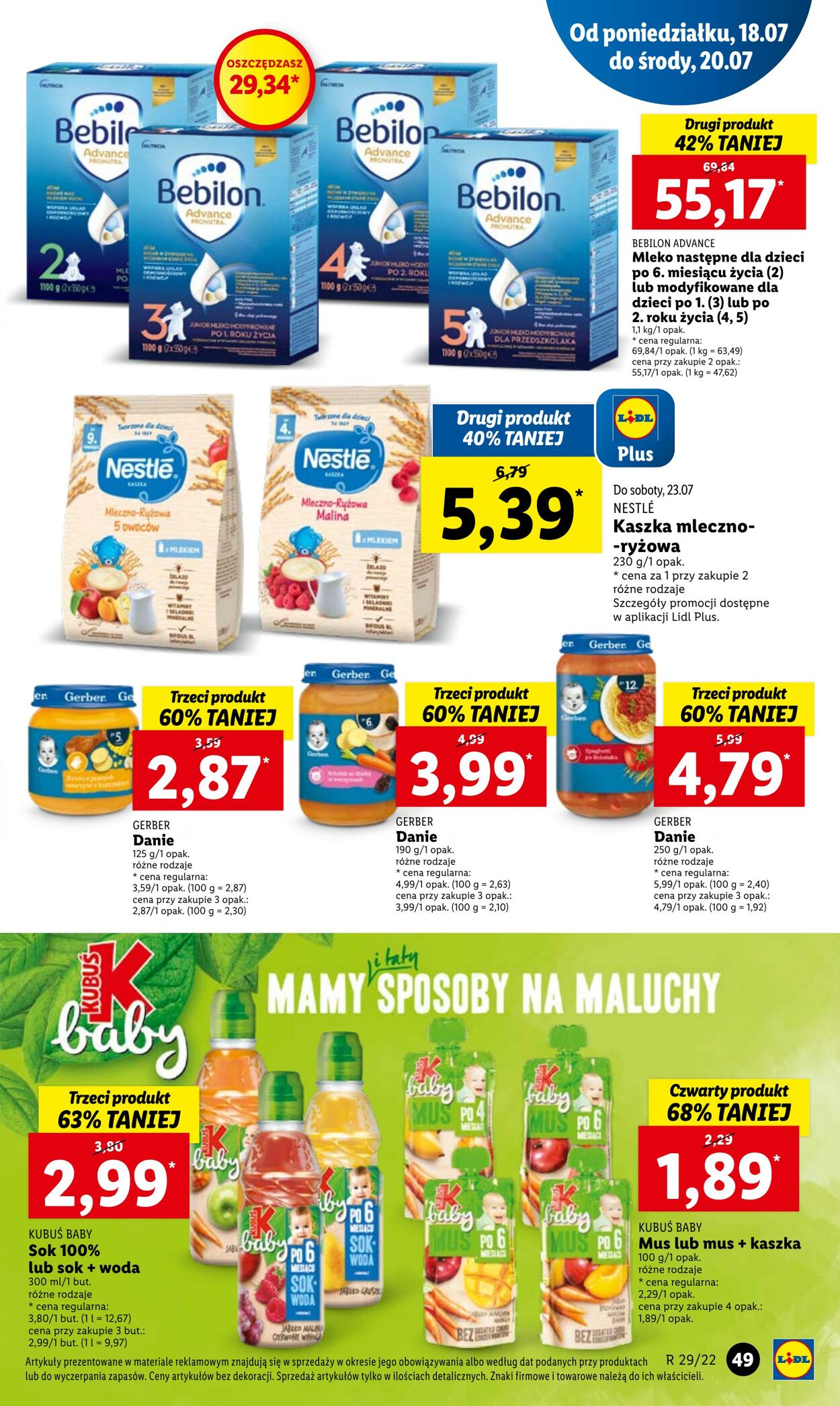 Gazetka Lidl 18.07.2022 - 20.07.2022