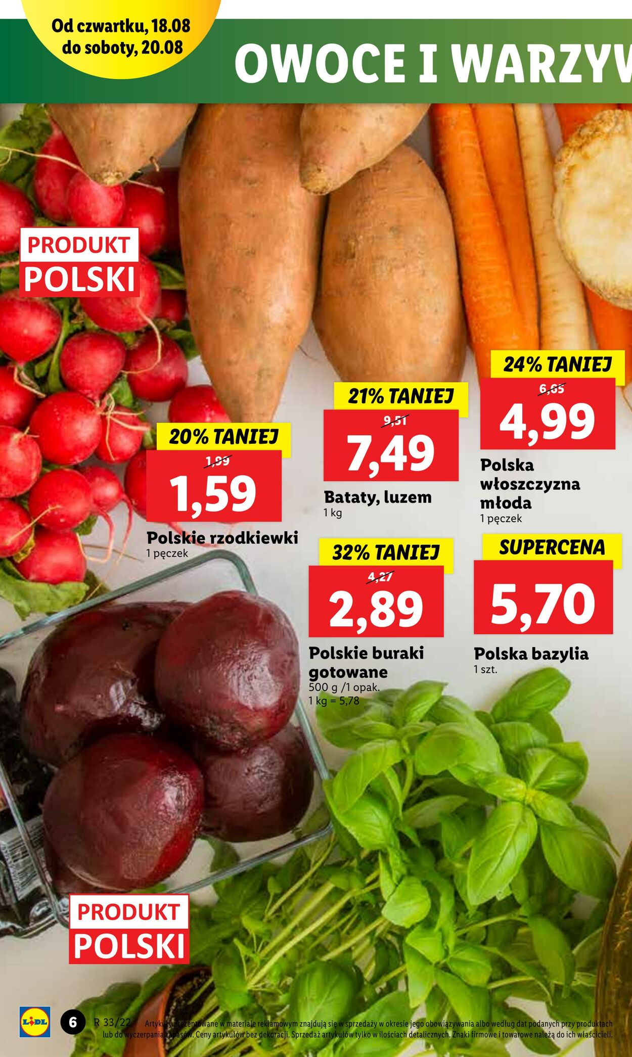 Gazetka Lidl 18.08.2022 - 20.08.2022