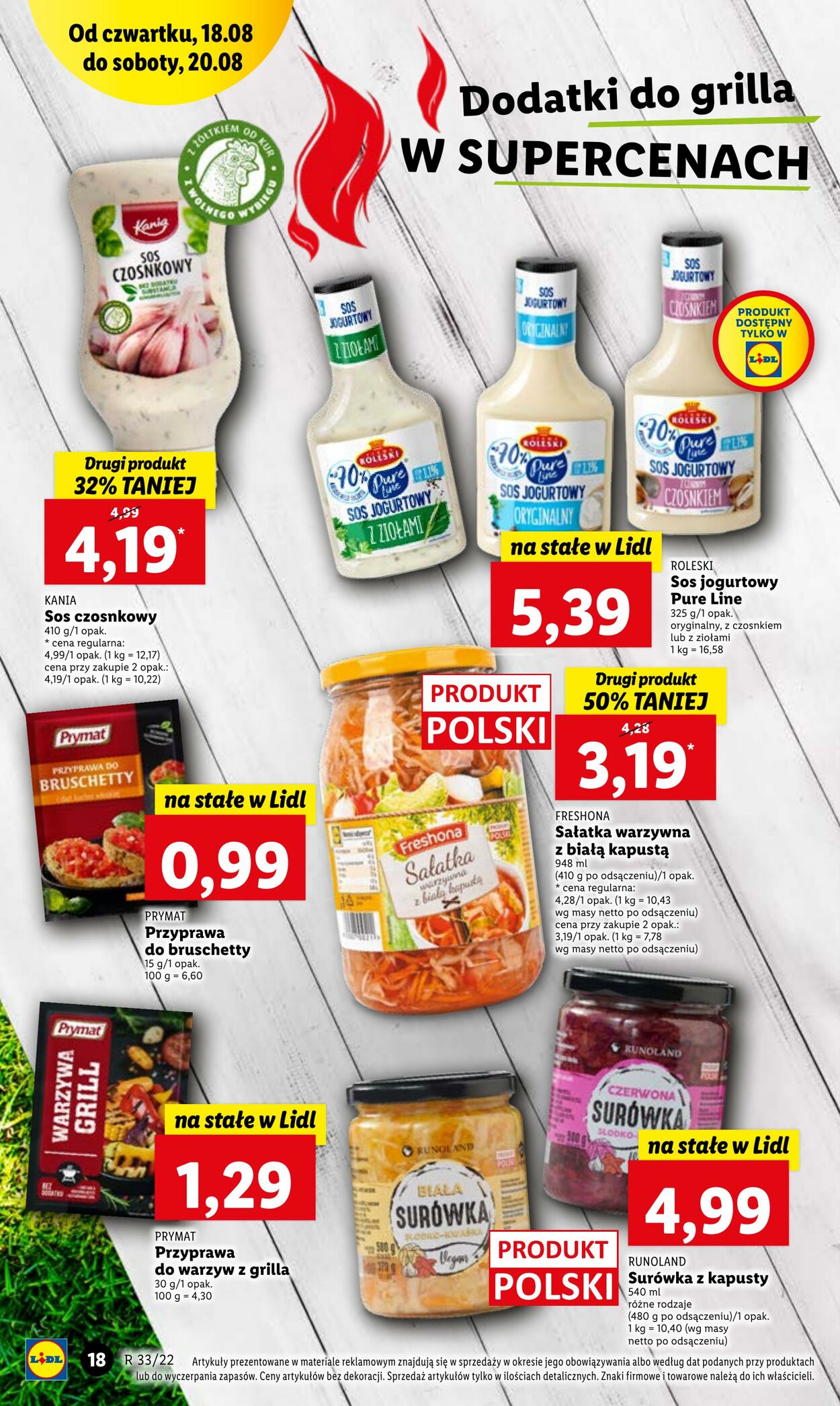 Gazetka Lidl 18.08.2022 - 20.08.2022