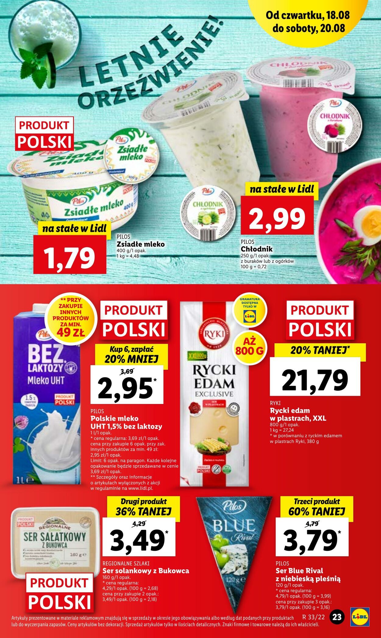 Gazetka Lidl 18.08.2022 - 20.08.2022