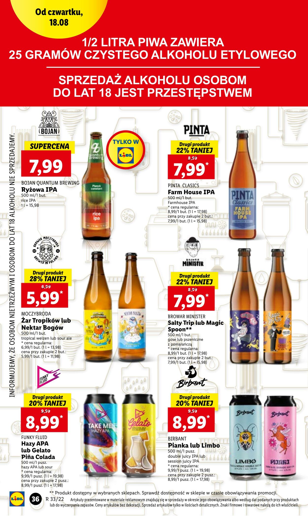 Gazetka Lidl 18.08.2022 - 20.08.2022