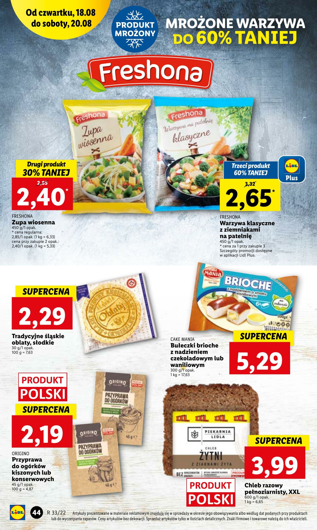 Gazetka Lidl 18.08.2022 - 20.08.2022