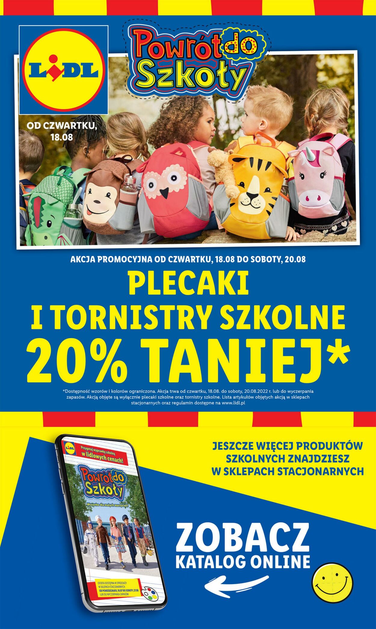 Gazetka Lidl 18.08.2022 - 20.08.2022