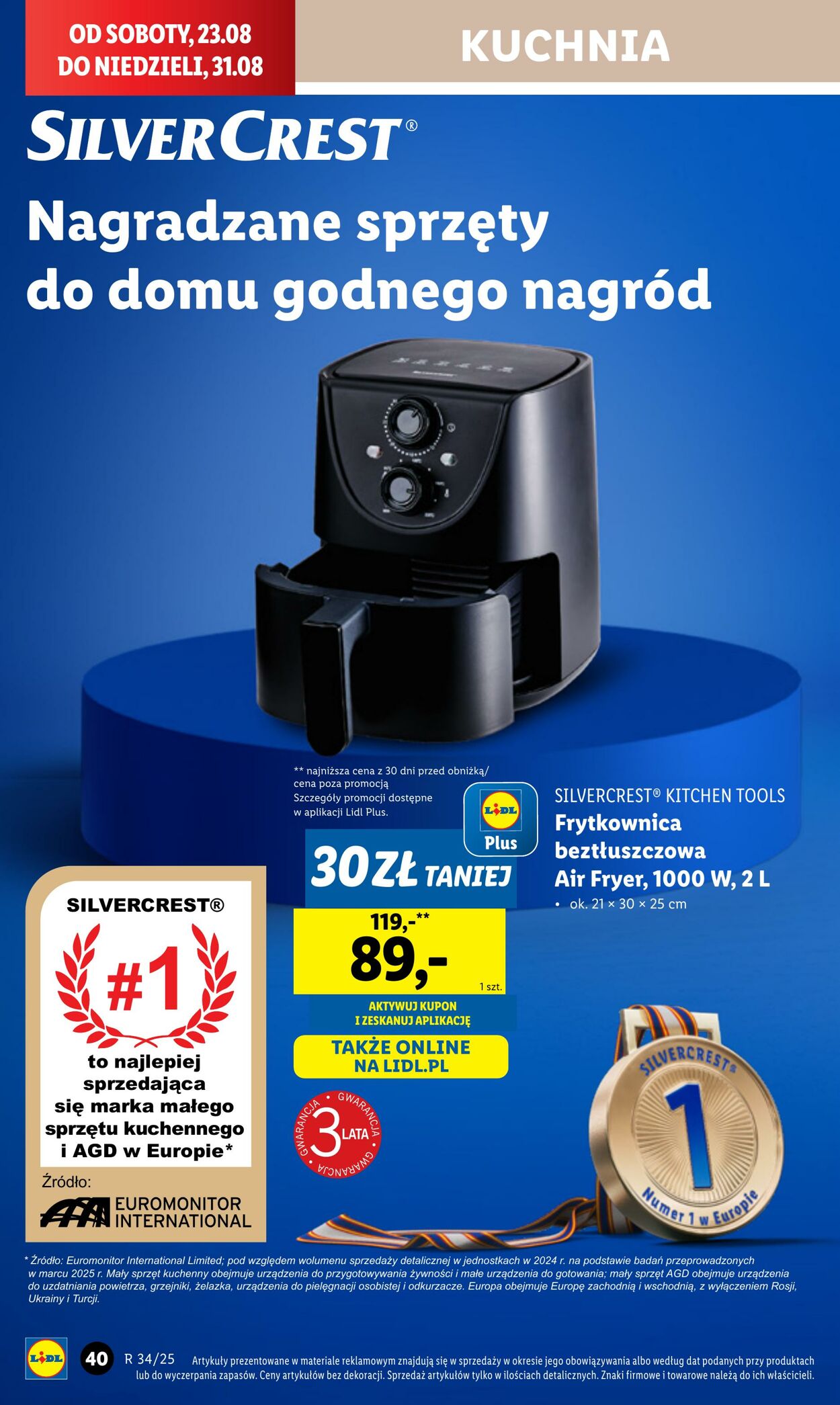 Gazetka Lidl 18.08.2025 - 23.08.2025