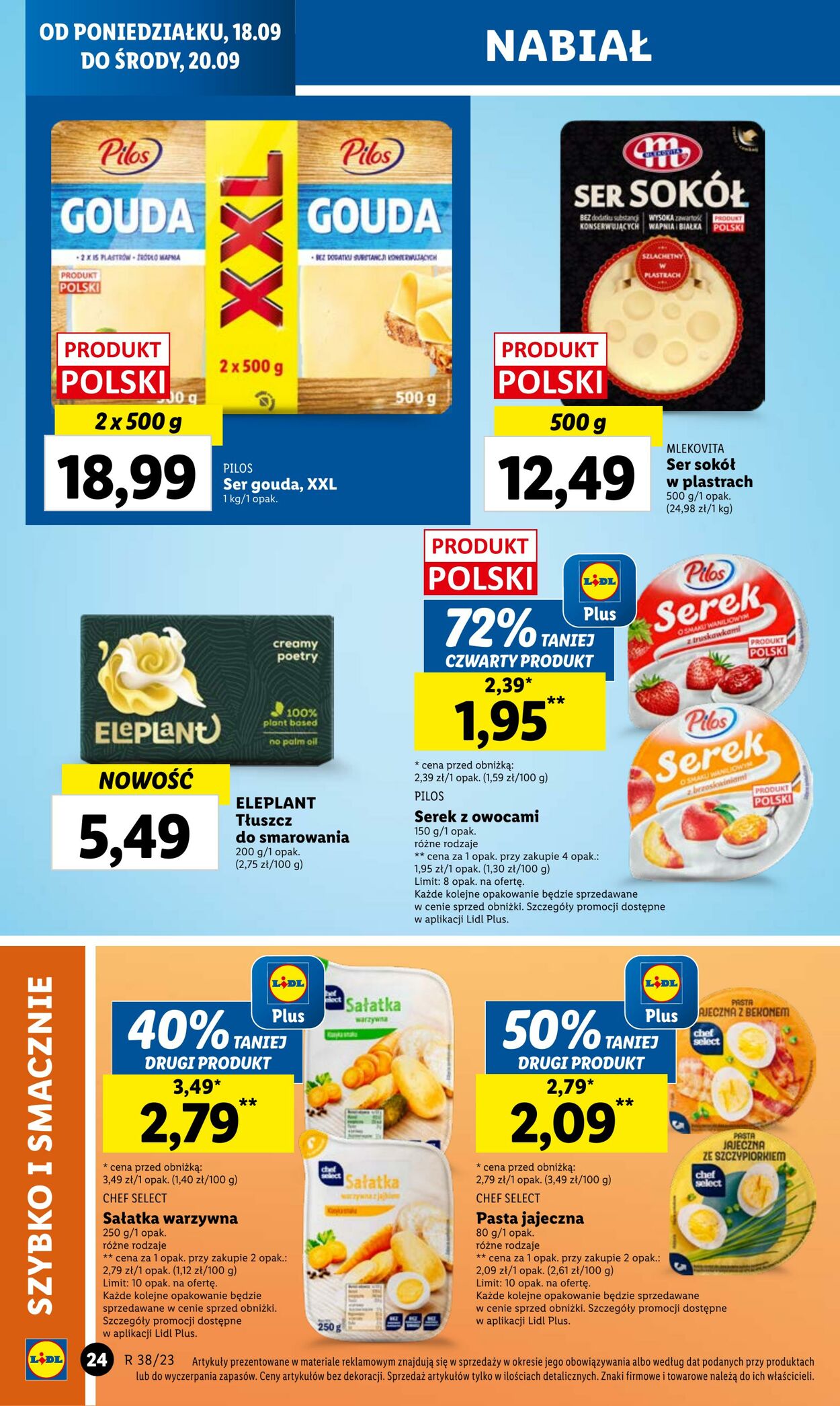 Gazetka Lidl 18.09.2023 - 20.09.2023