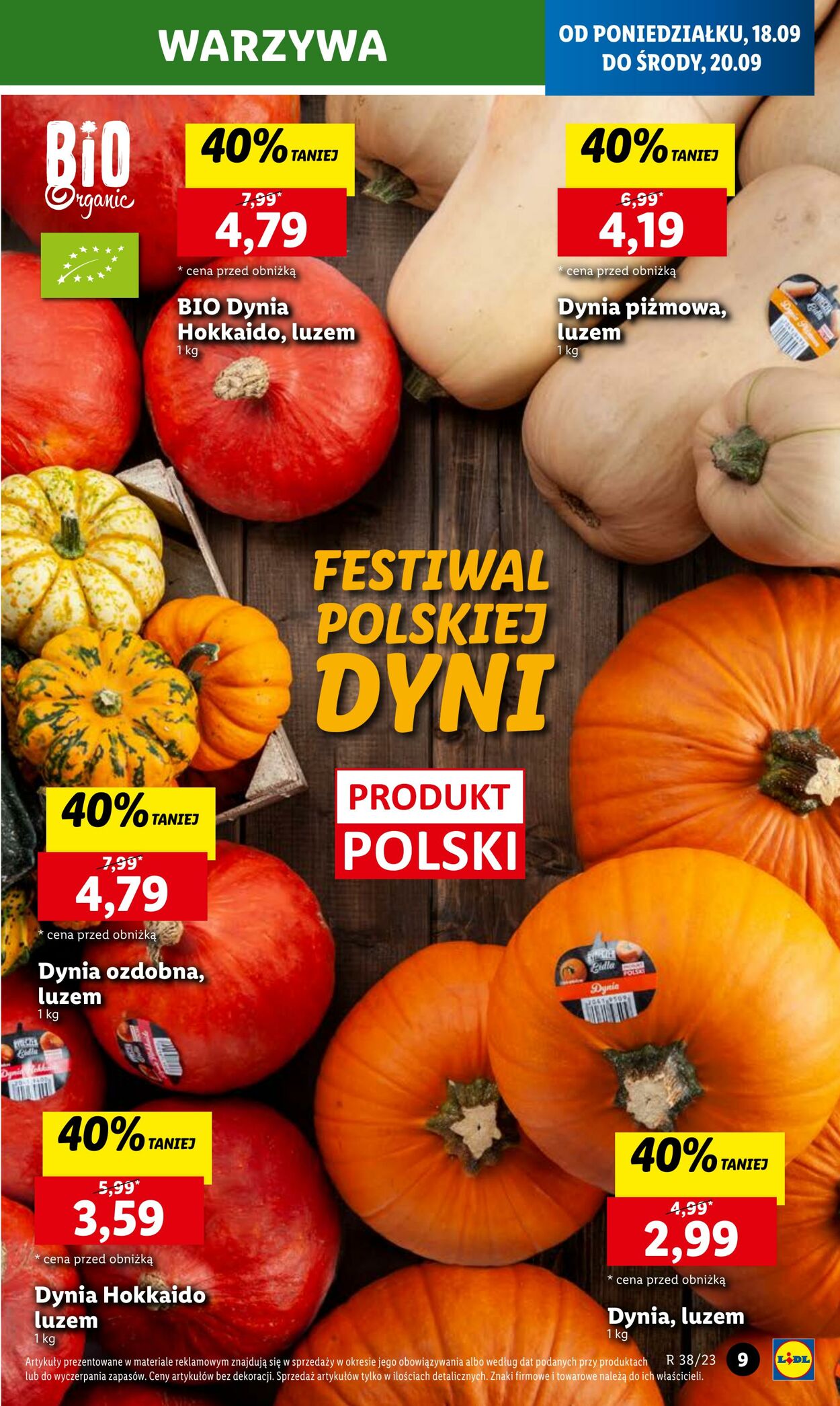 Gazetka Lidl 18.09.2023 - 20.09.2023