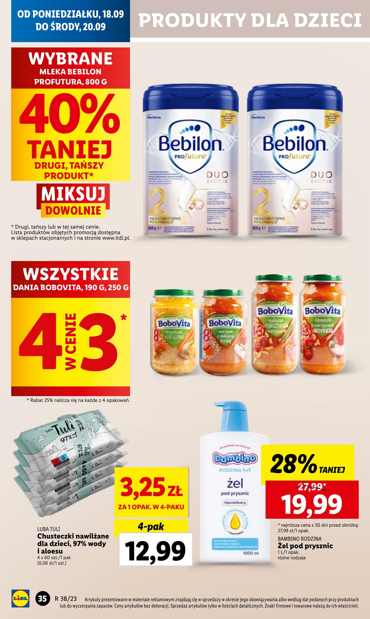 Gazetka Lidl 18.09.2023 - 20.09.2023