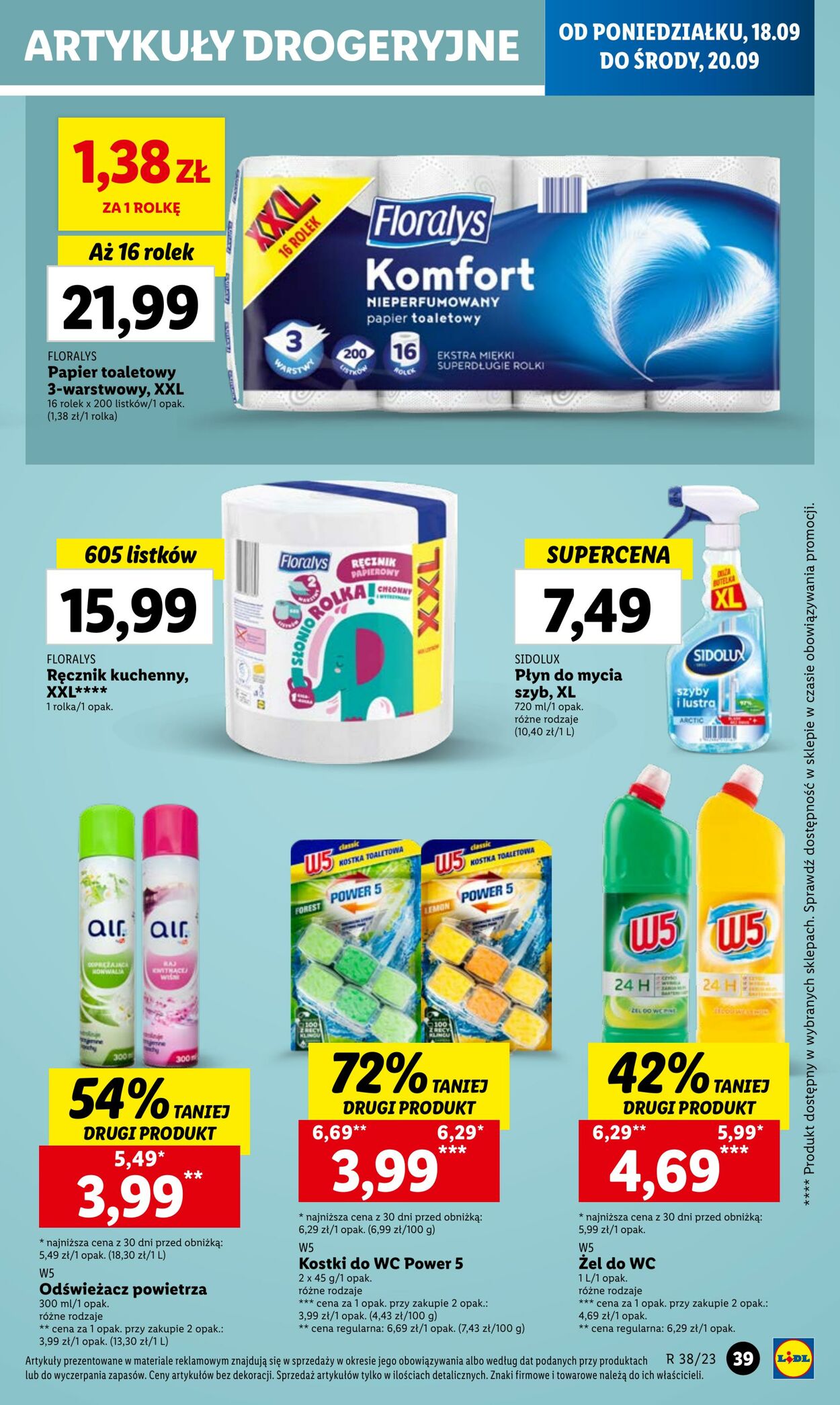 Gazetka Lidl 18.09.2023 - 20.09.2023