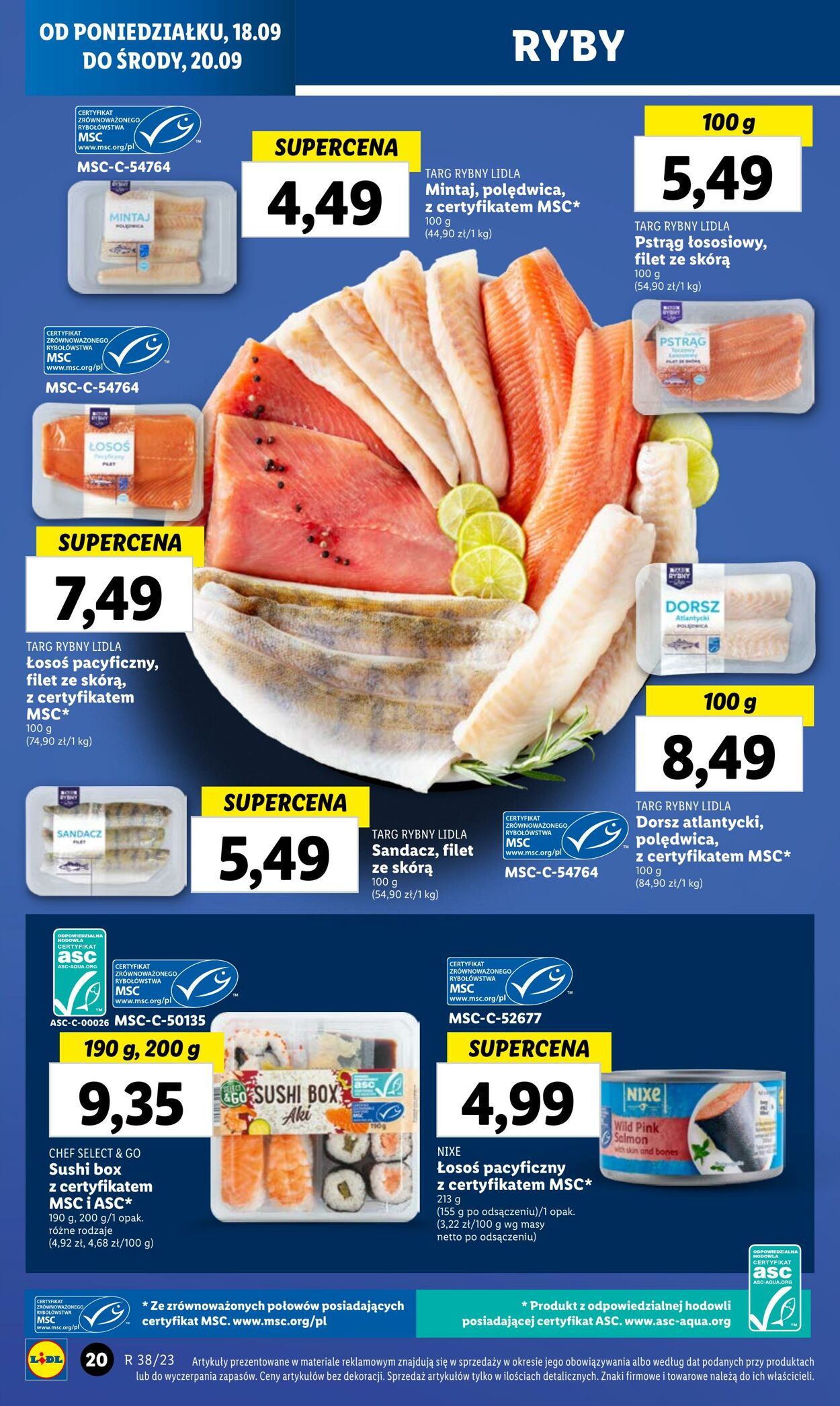 Gazetka Lidl 18.09.2023 - 20.09.2023